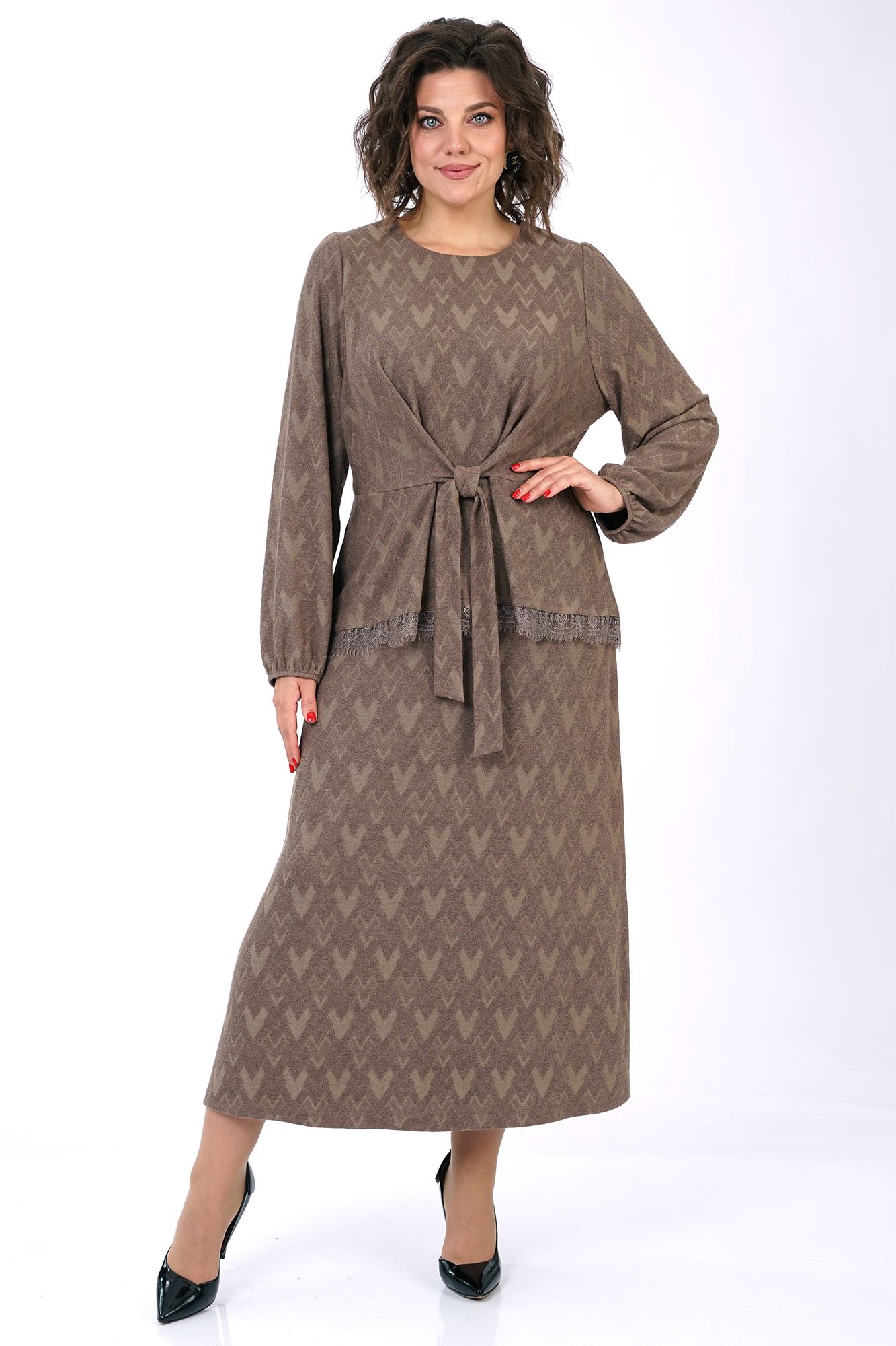 Комплекты юбочные Alani Collection 2461 капучино