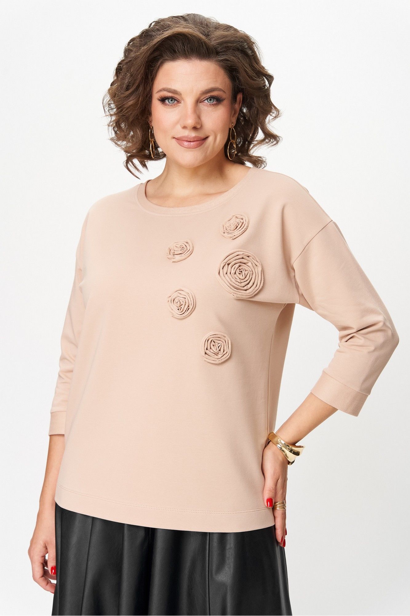 Джемперы Rumoda 2268 бежевый