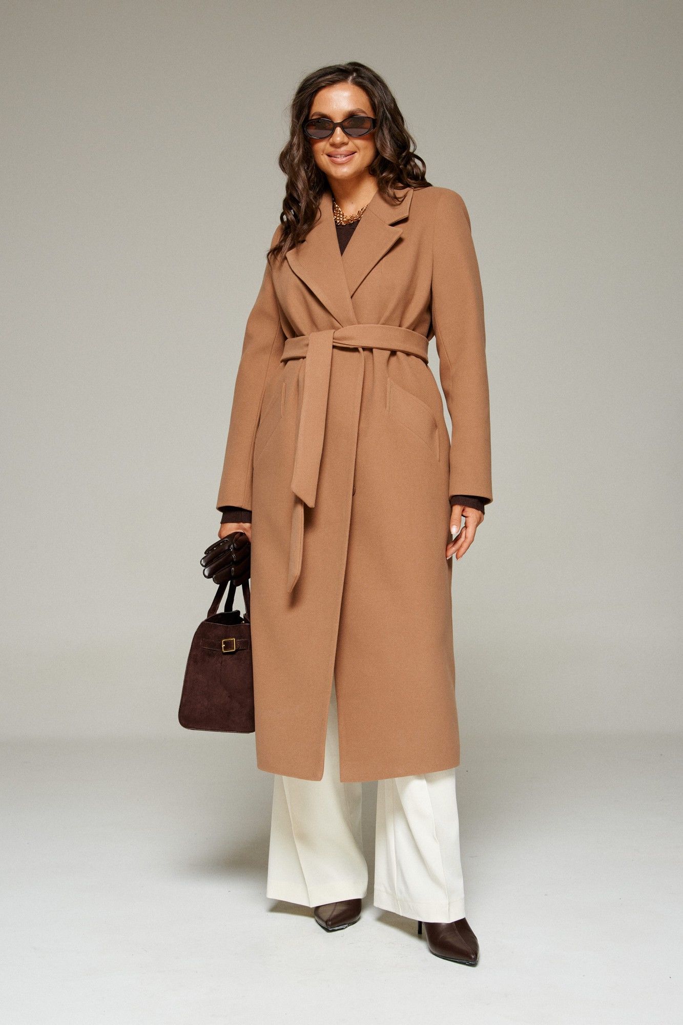 
Beautiful&Free 7010 бежевый, Пальто