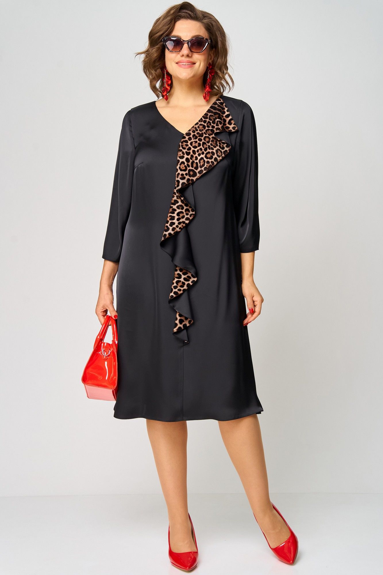 
EVA GRANT 7200Л принт_леопард, Платье