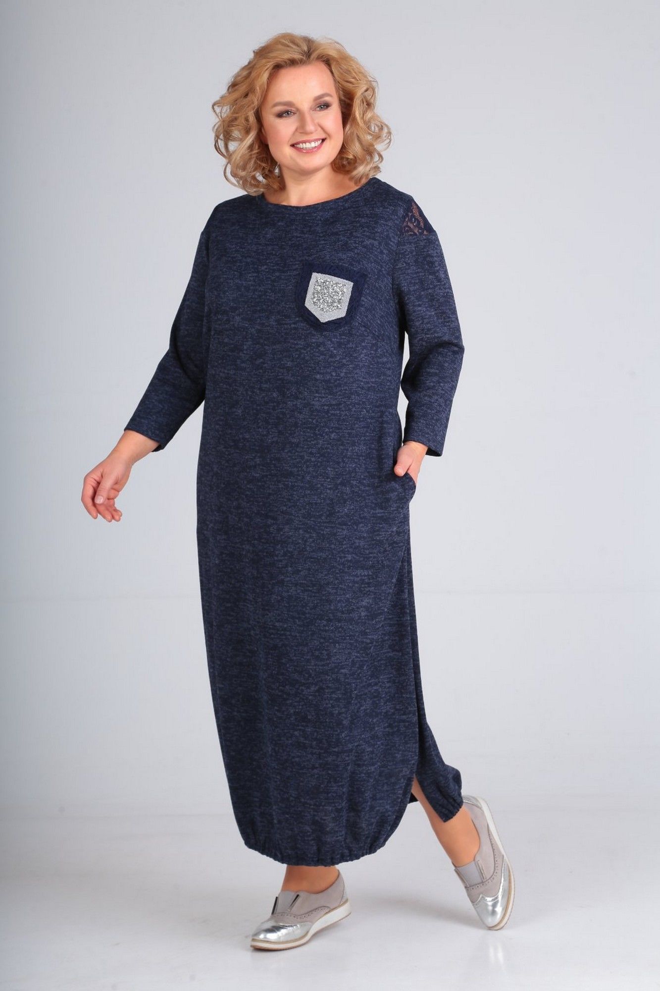 Платья СиБон 0182 синий