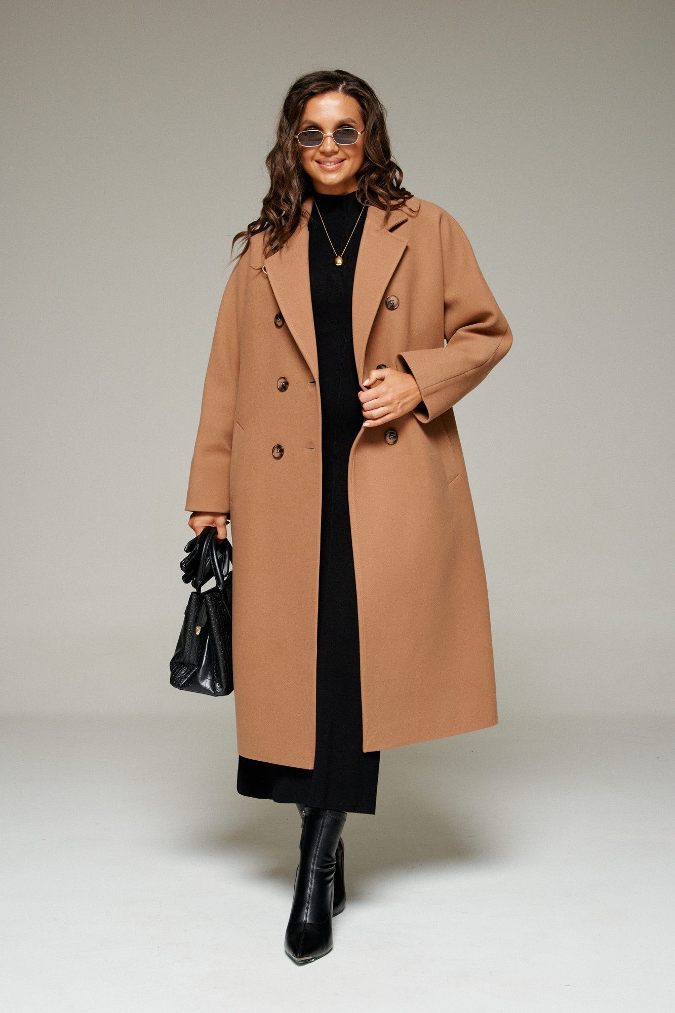 
Beautiful&Free 7015 бежевый, Пальто