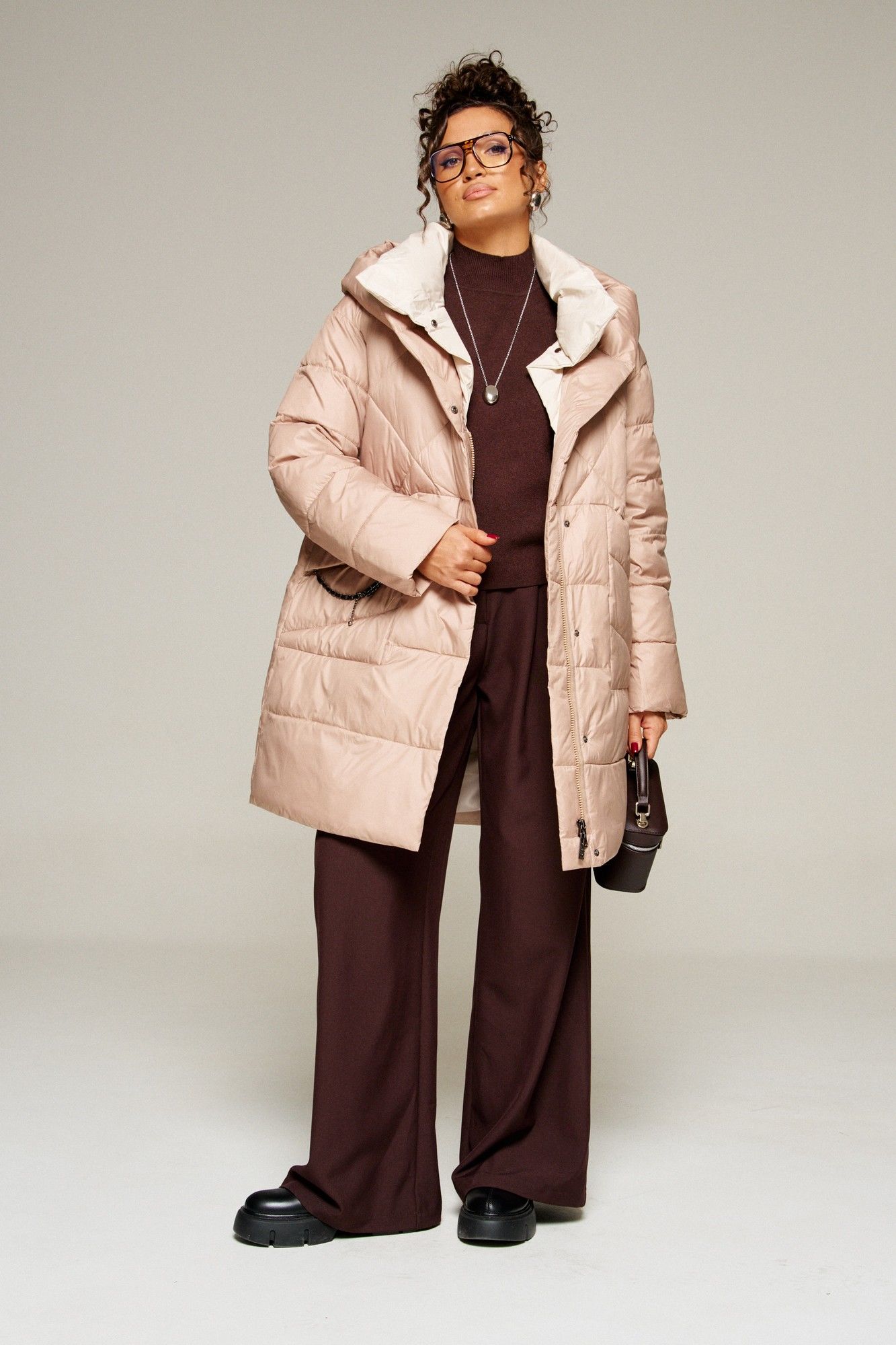 
Beautiful&Free 8010 песочный, Пальто