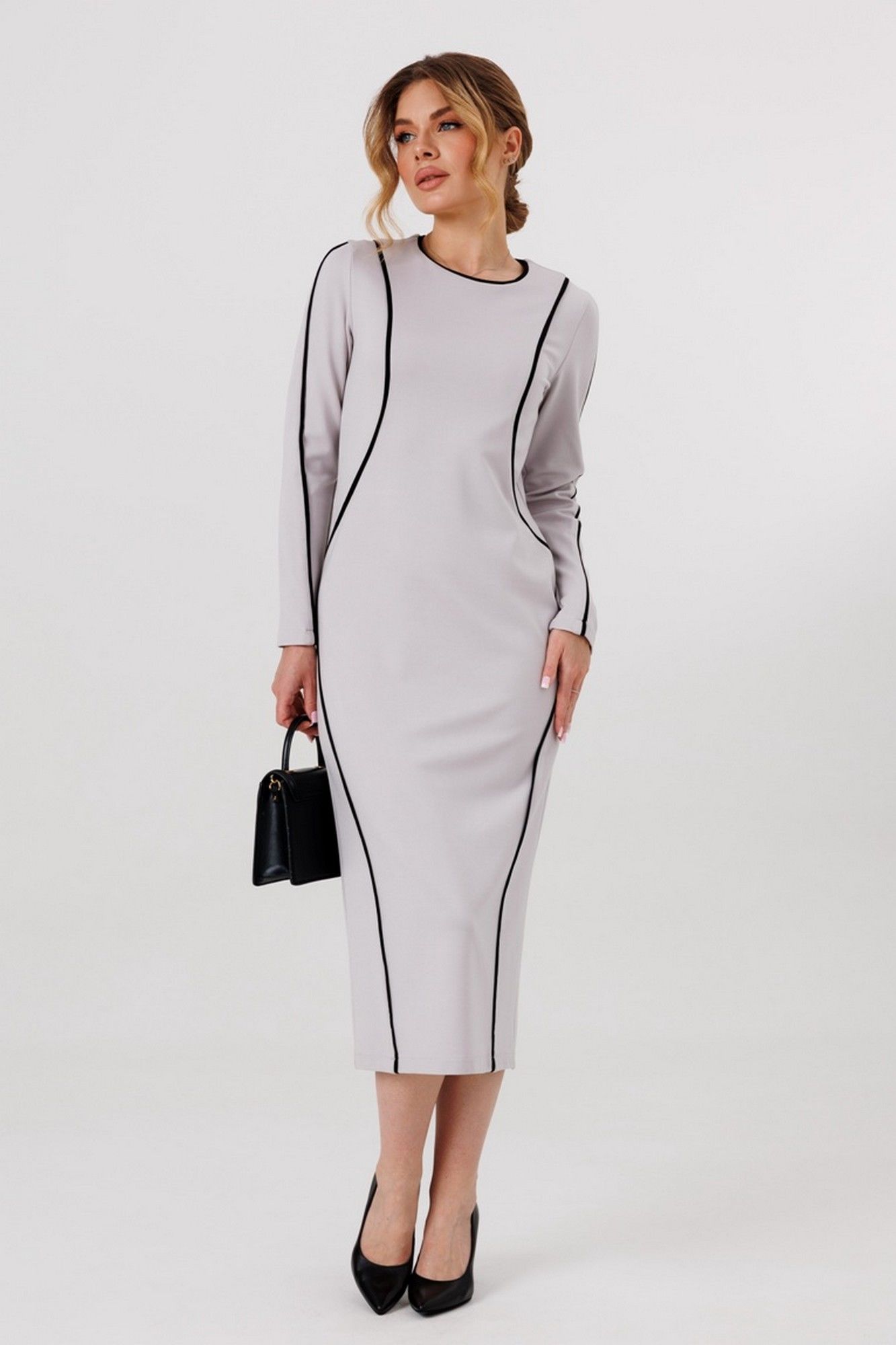 Платья Faufilure C1796 серый