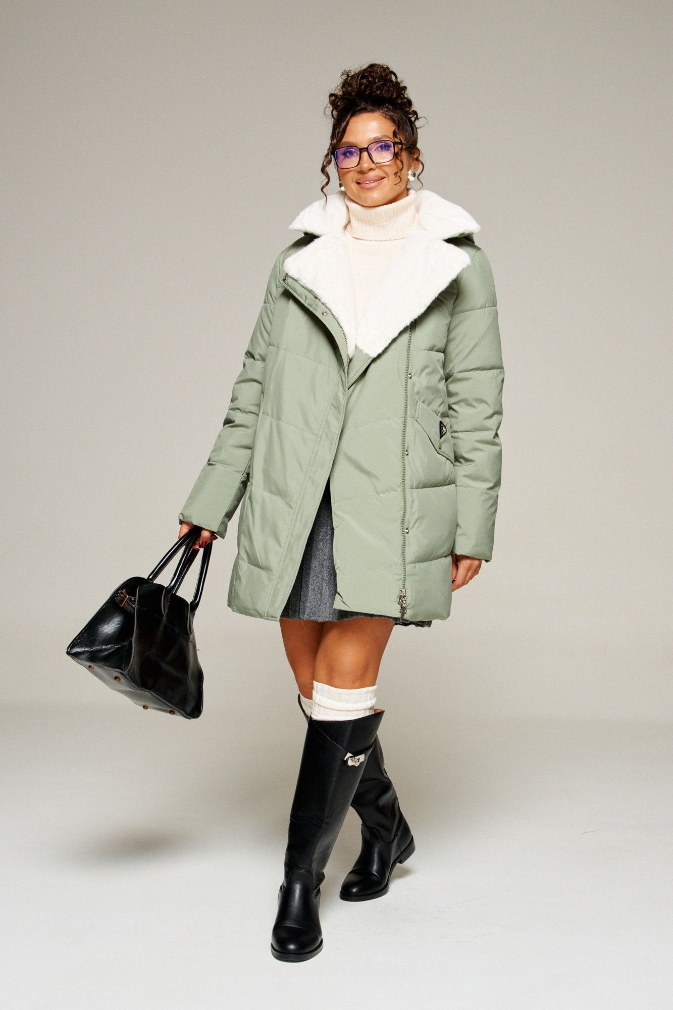 
Beautiful&Free 8020 мятный, Пальто