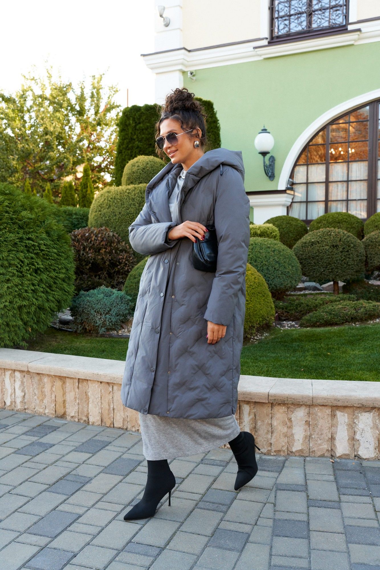 
Beautiful&Free 8015 графит, Пальто