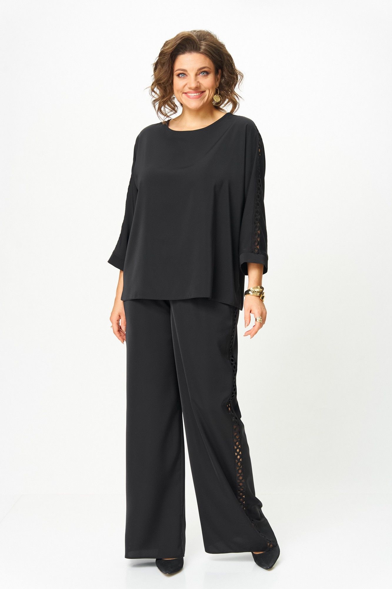 Комплекты брючные Rumoda 2124_дл черный