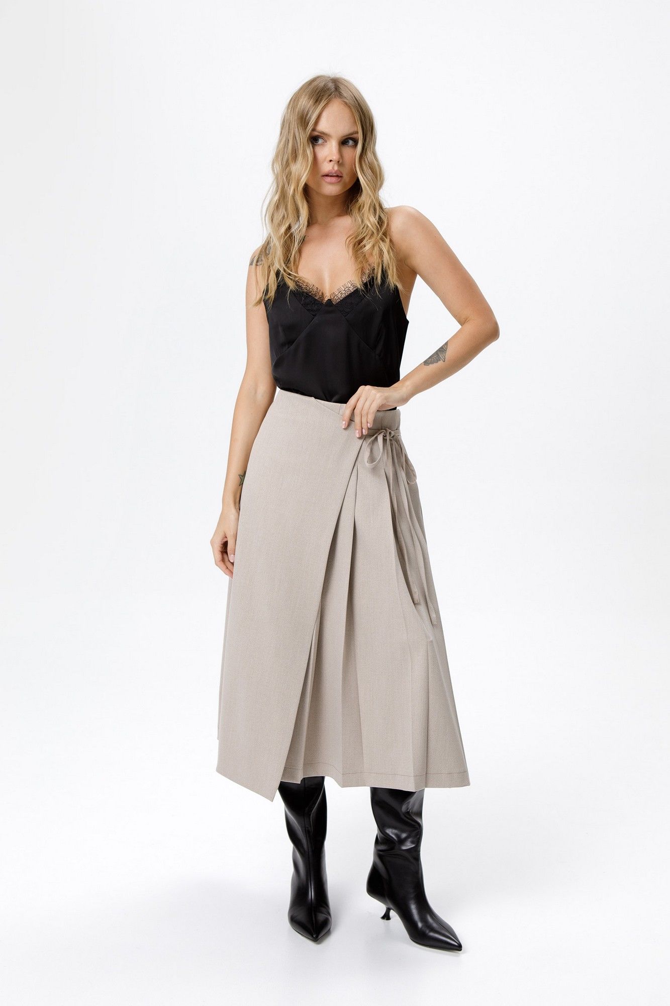 Юбки PiRS 6279 бежевый