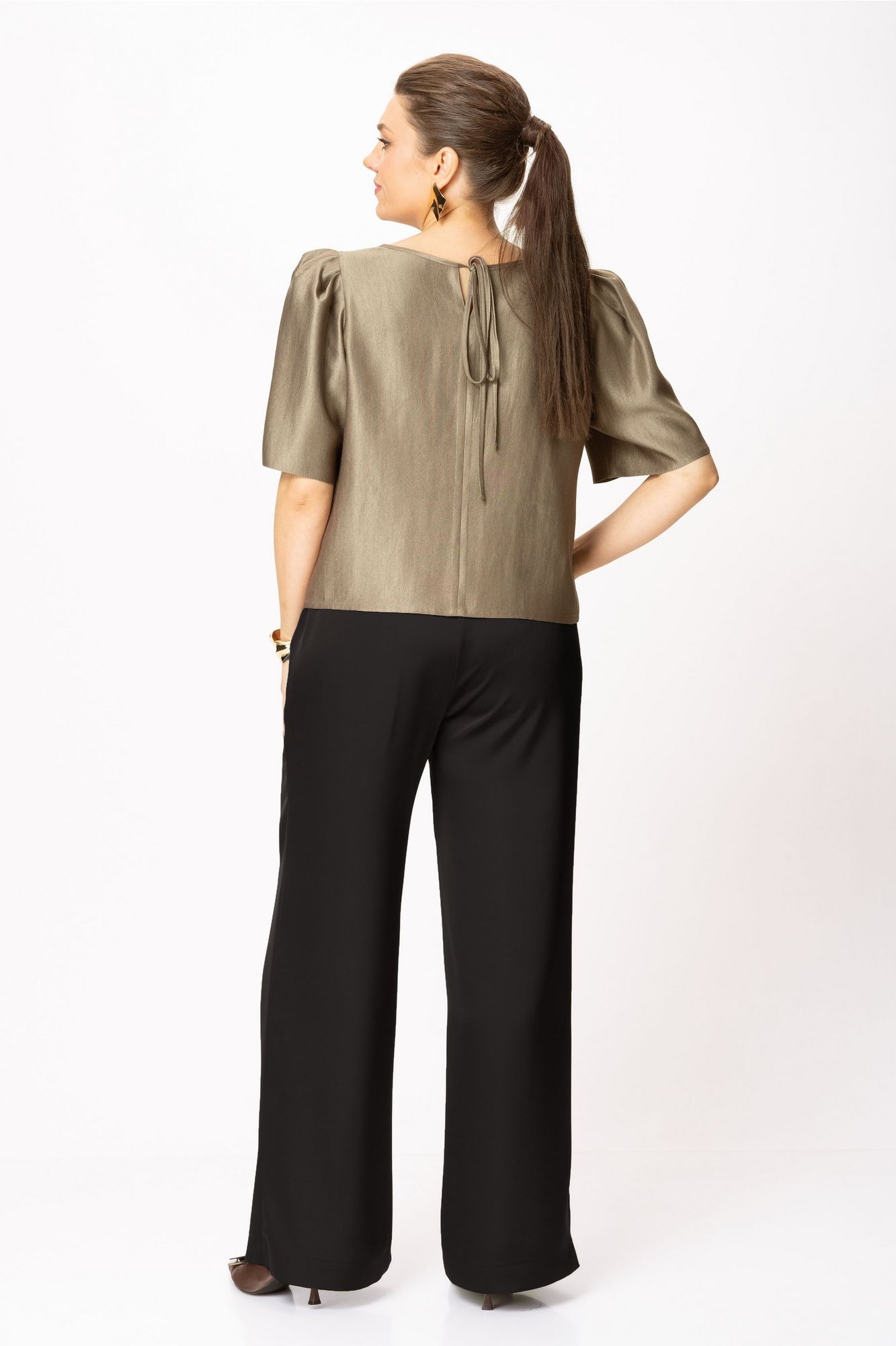 Комплекты брючные Bonna Image 1013/1 бежевый-черный