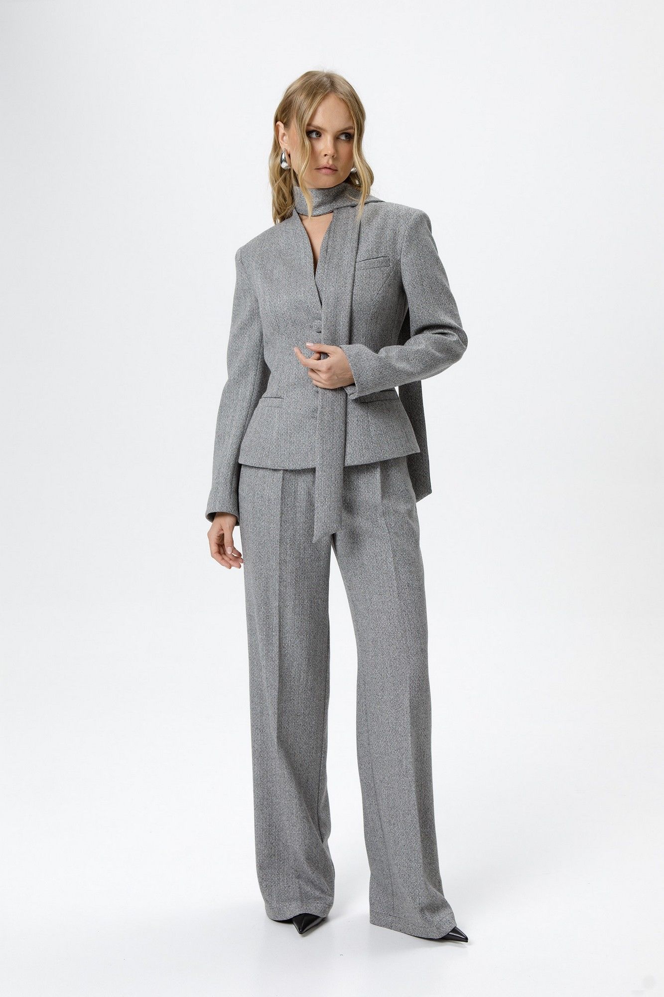 Брюки PiRS 6203 серый