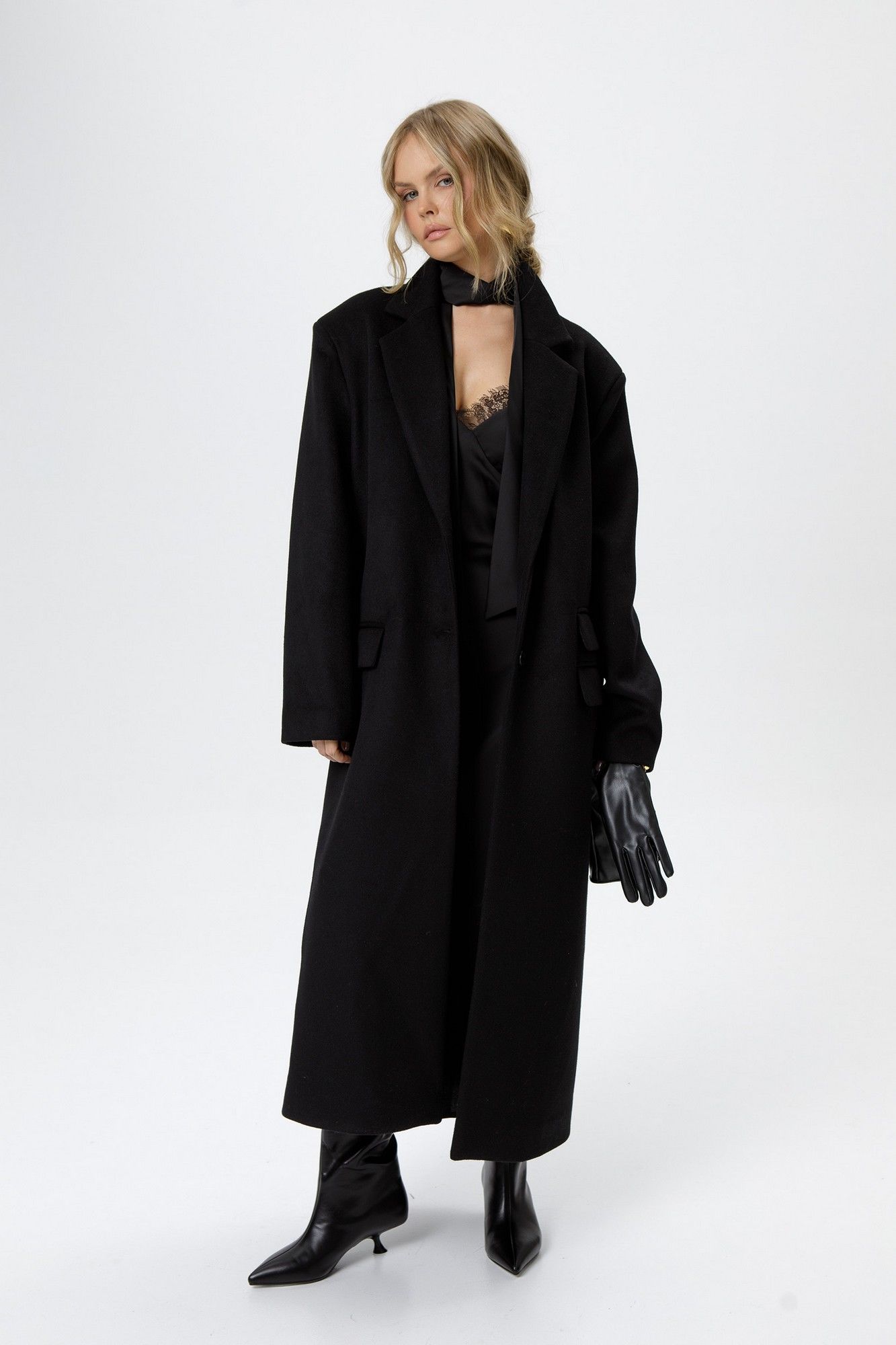 Пальто PiRS 6255 черный