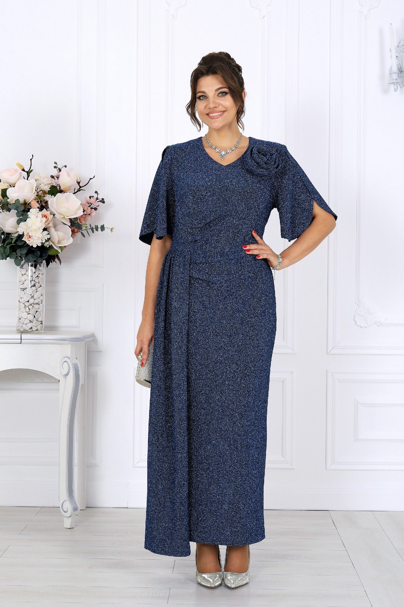 Платья Ninele 7509 синий