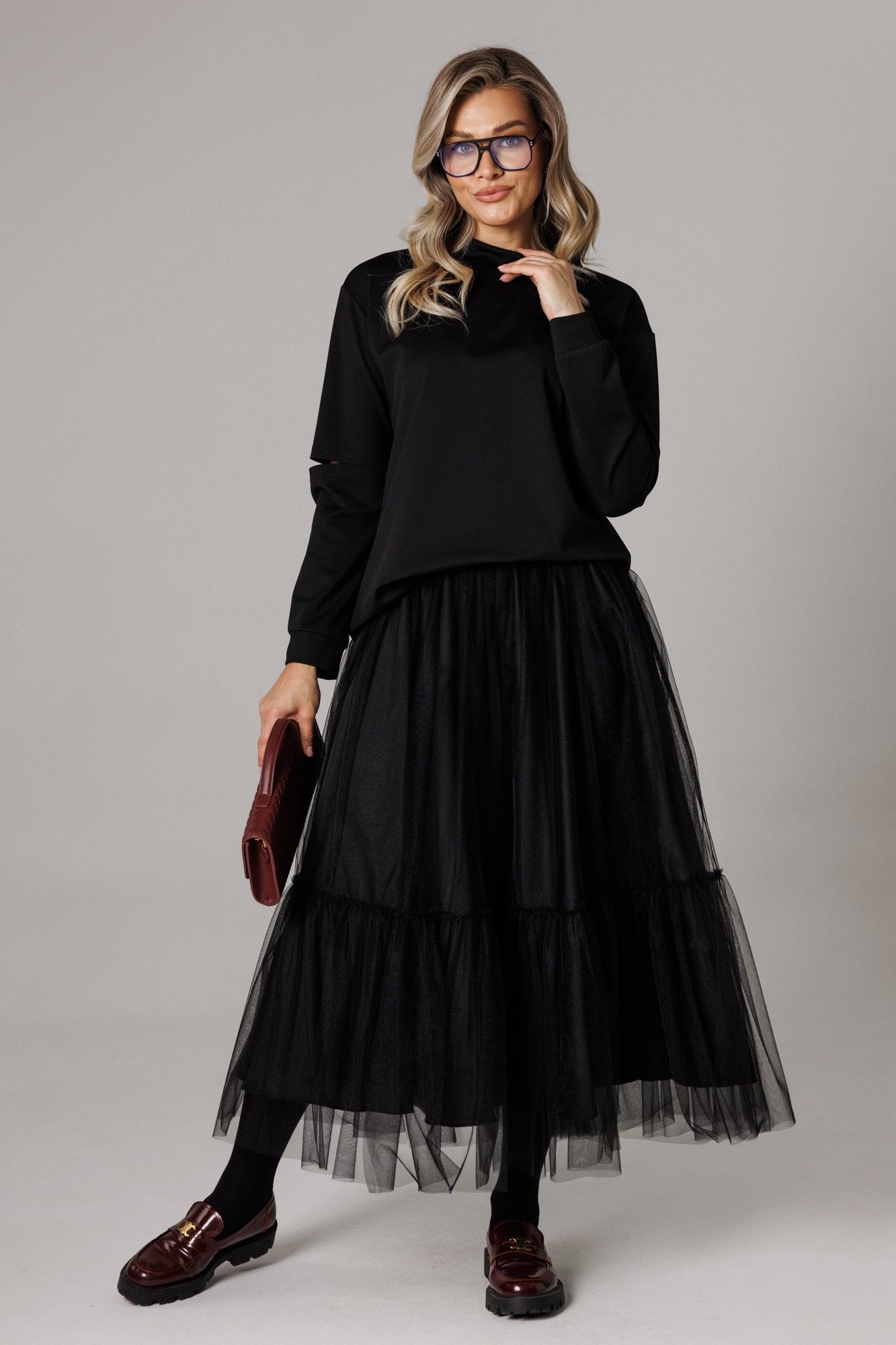 Комплекты юбочные Anastasia 1294 черный