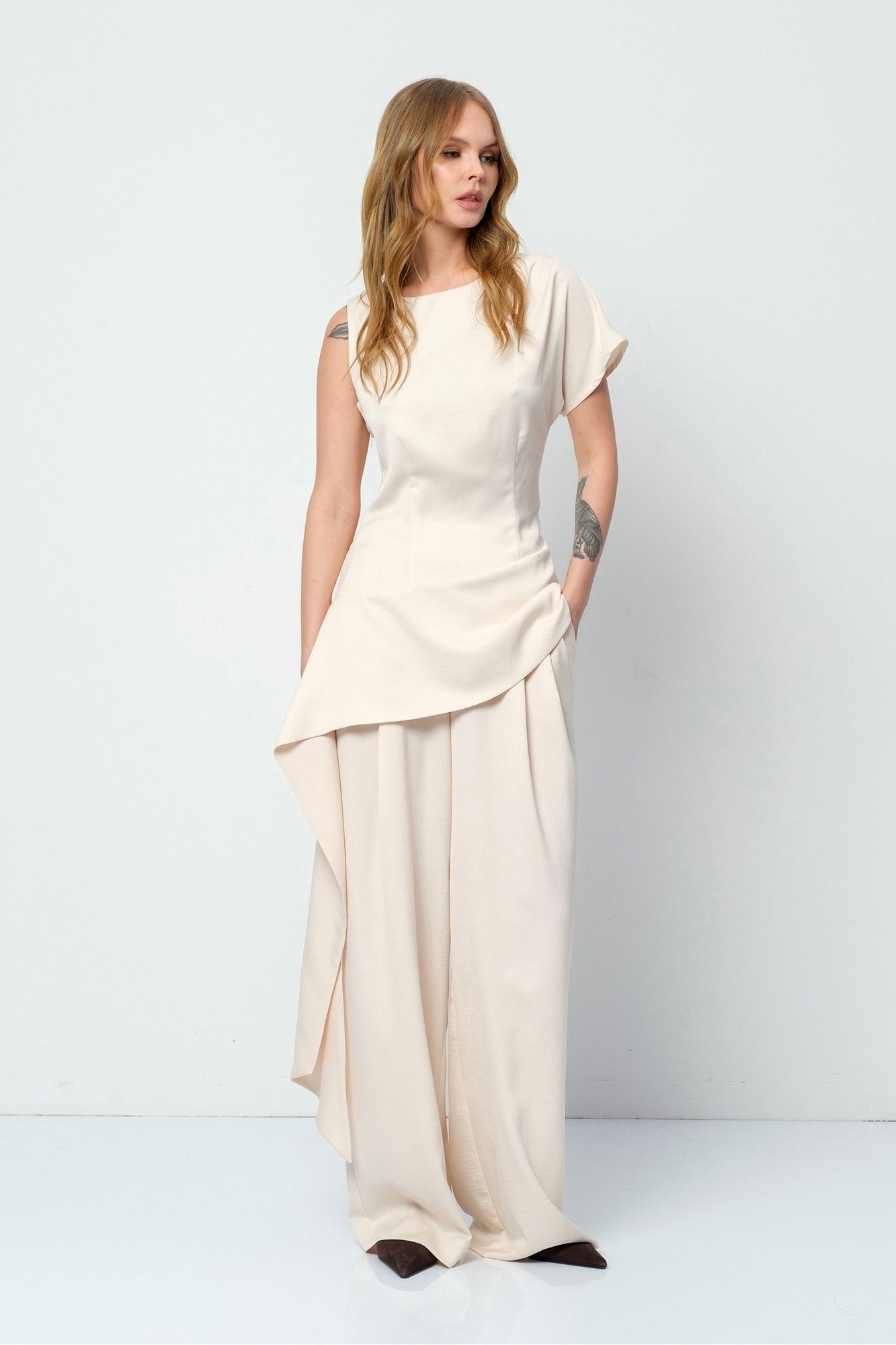 Комплекты брючные PiRS 5816 бежевый