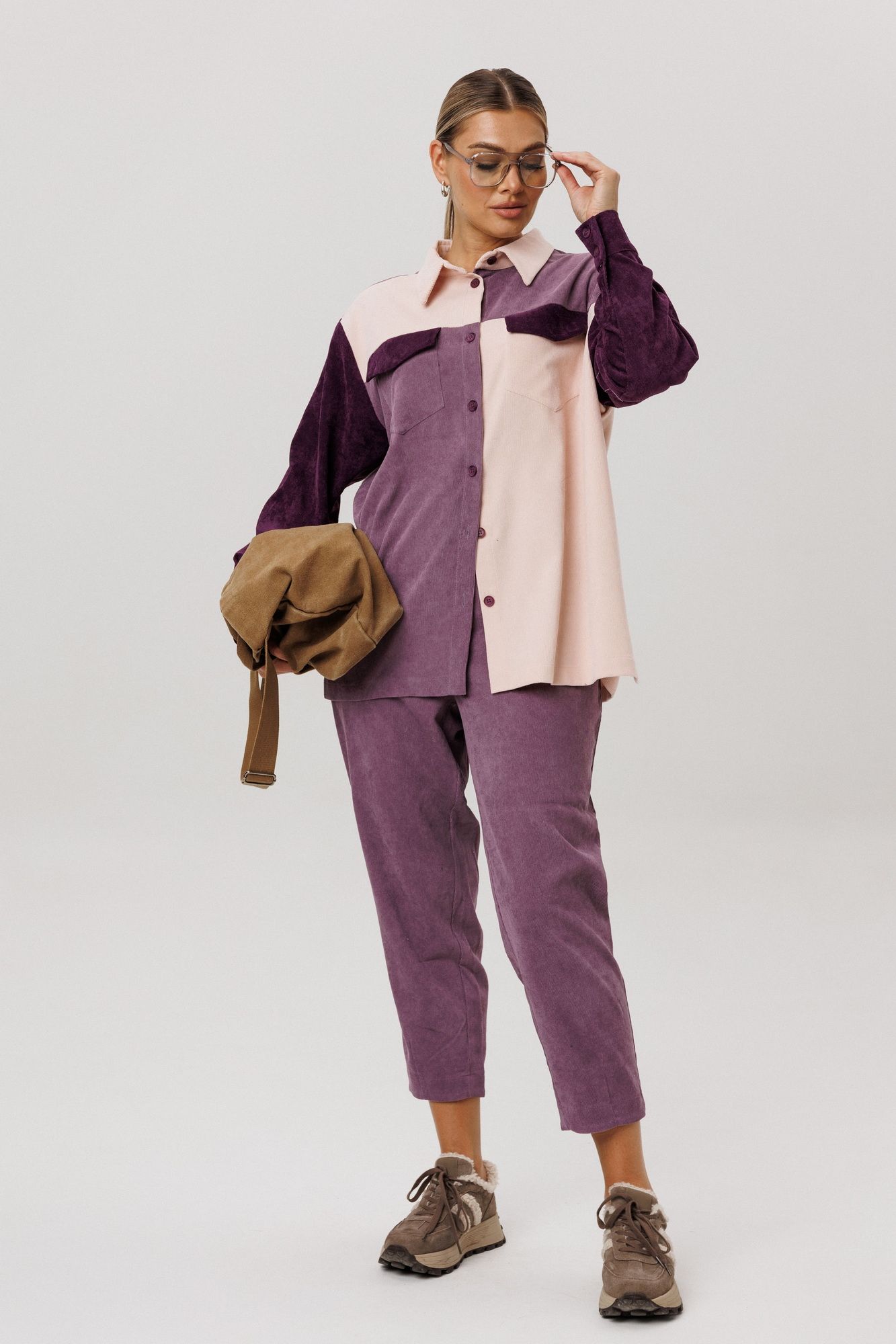 Брюки Anelli 1747 цветение_сирени