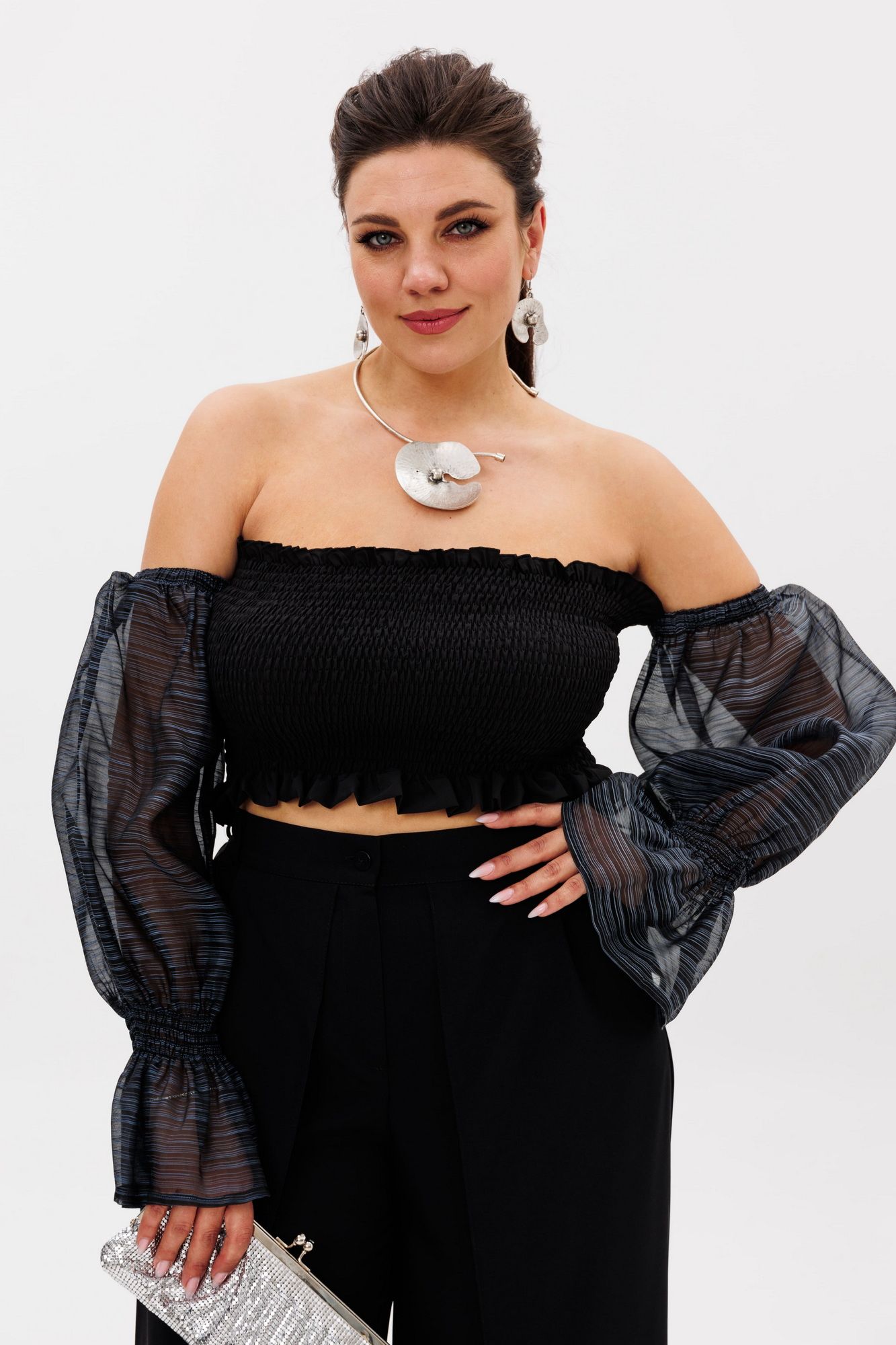 Топы Anelli 1286 черный