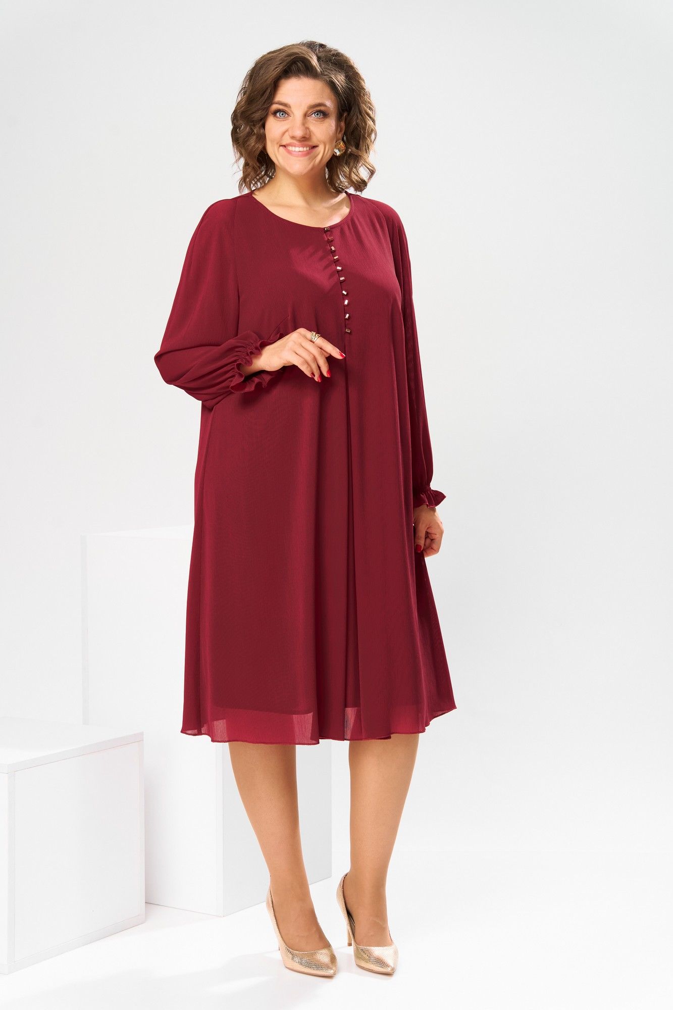 Платья Romanovich Style 1-2070 бордо