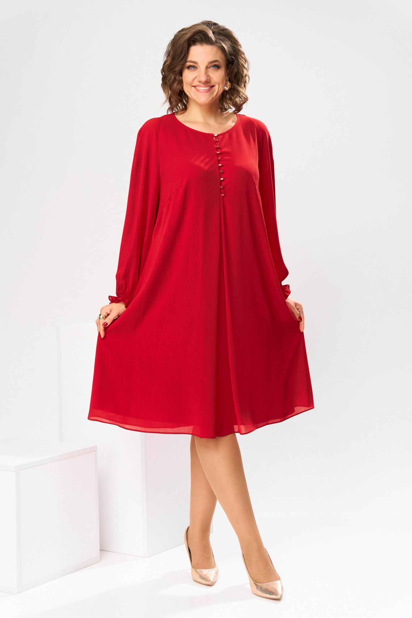 Платья Romanovich Style 1-2070 красный