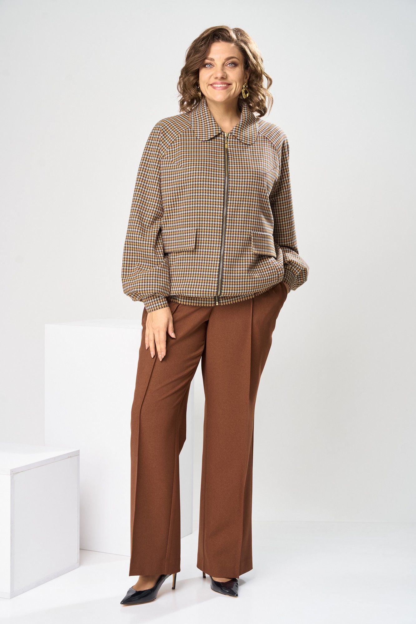 Брючные костюмы Romanovich Style 2-2861 полынь