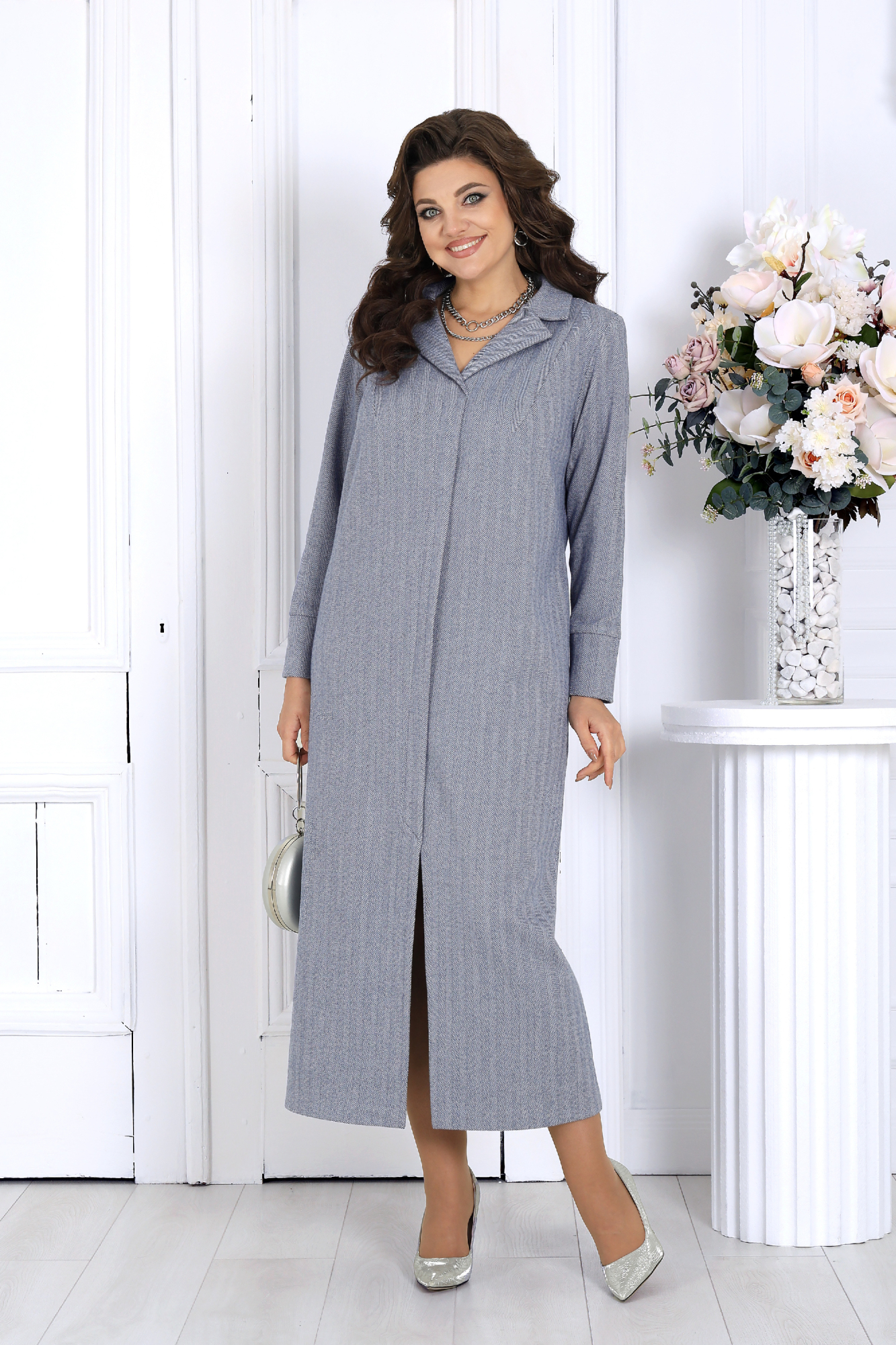 Платья Ninele 6090 голубой