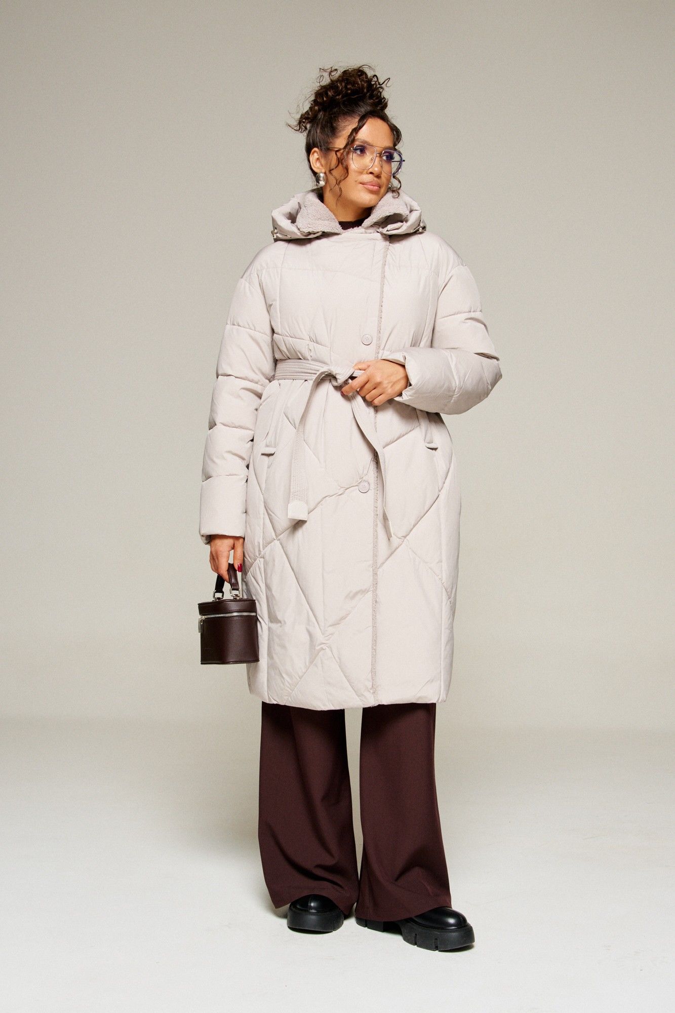 Пальто Beautiful&Free 8024 жемчуг