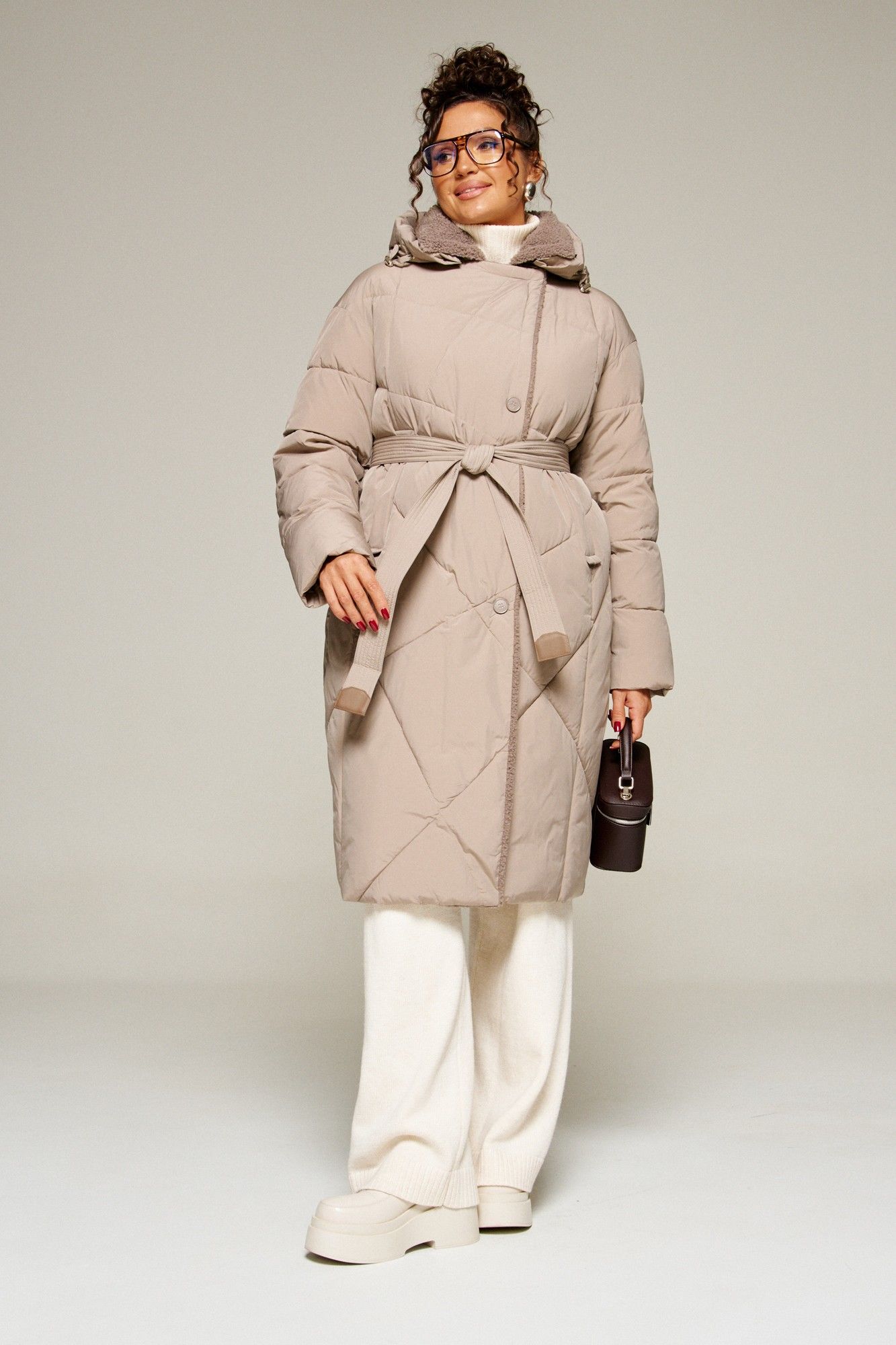 
Beautiful&Free 8024 капучино, Пальто