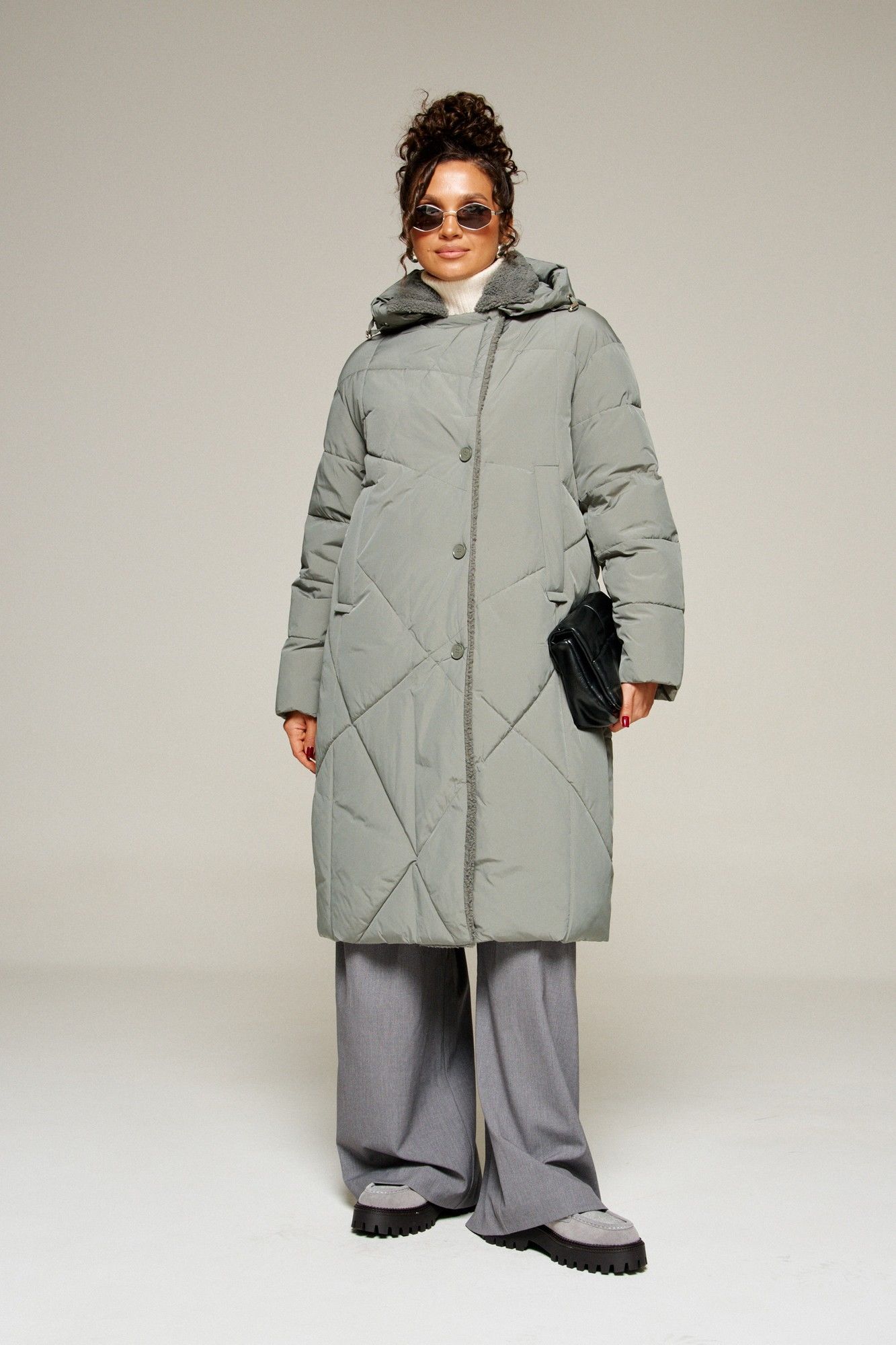 
Beautiful&Free 8024 шалфей, Пальто