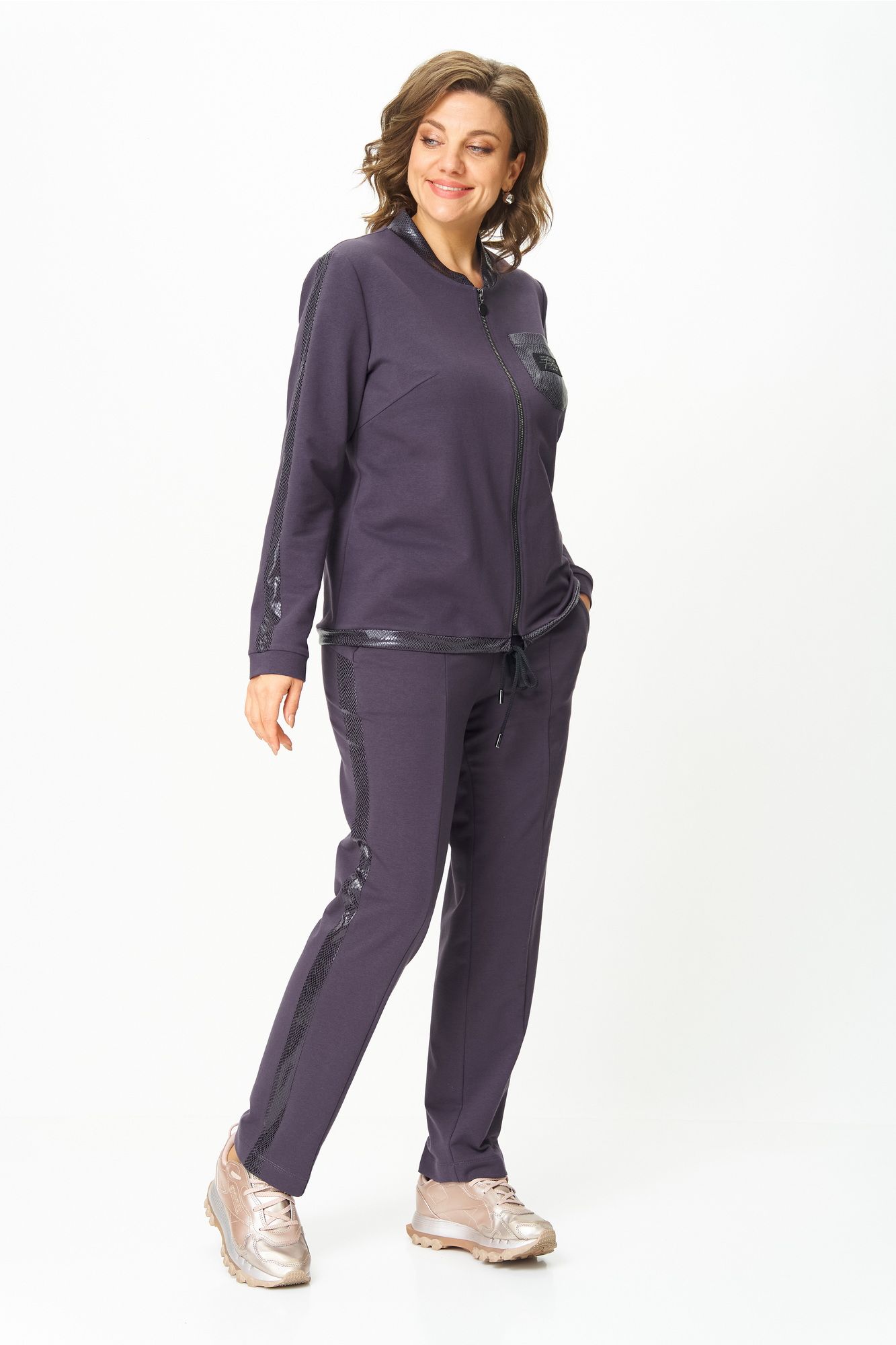 Комплекты брючные Bonna Image 455/2 серо-фиолетовый