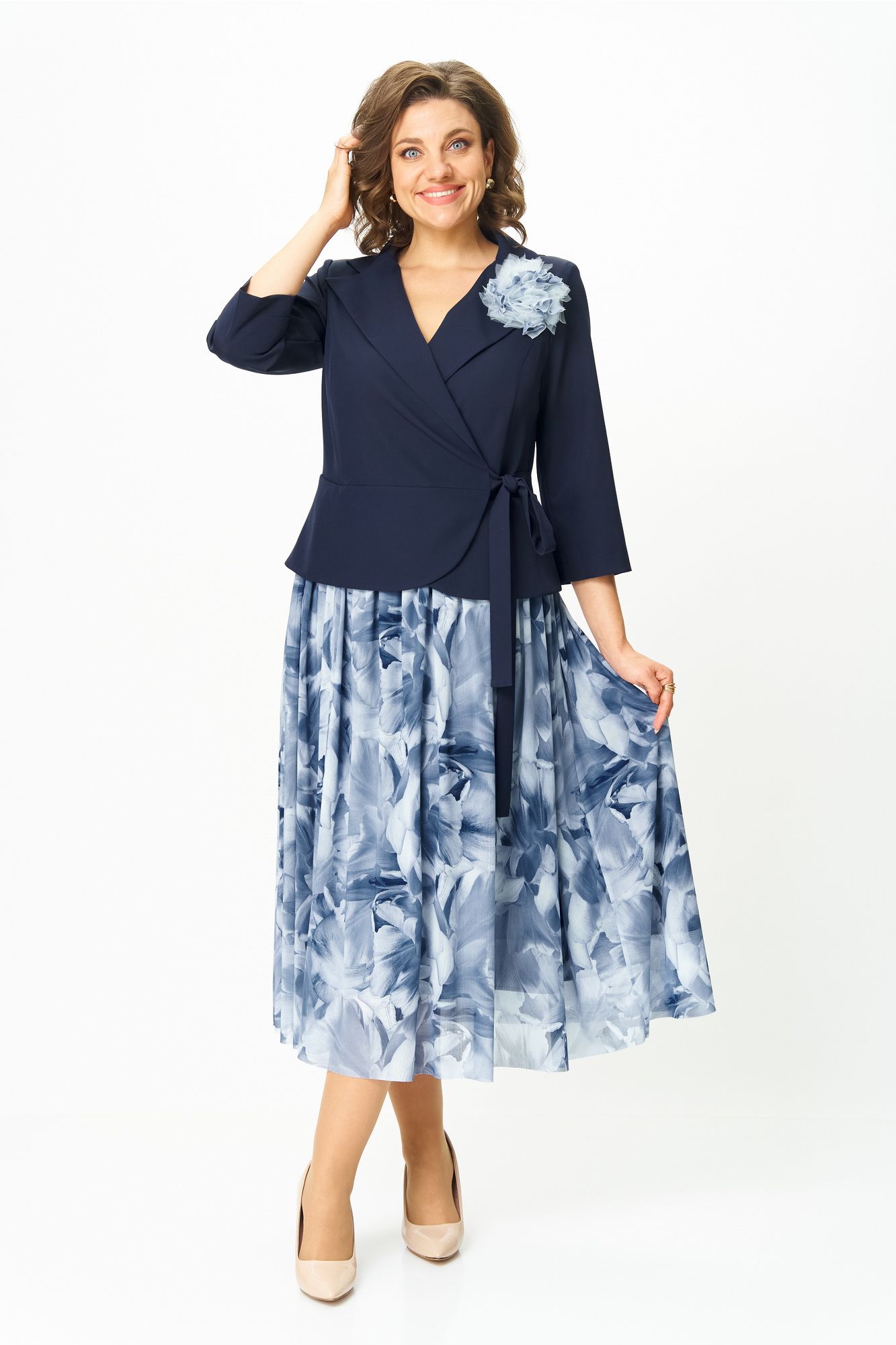 Платья Bonna Image 922/1 синий