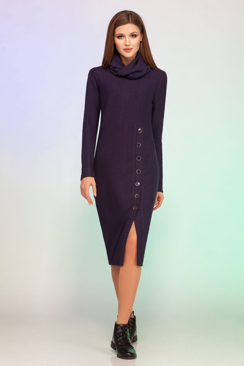 Платья Vitol Fashion В-1000 синий
