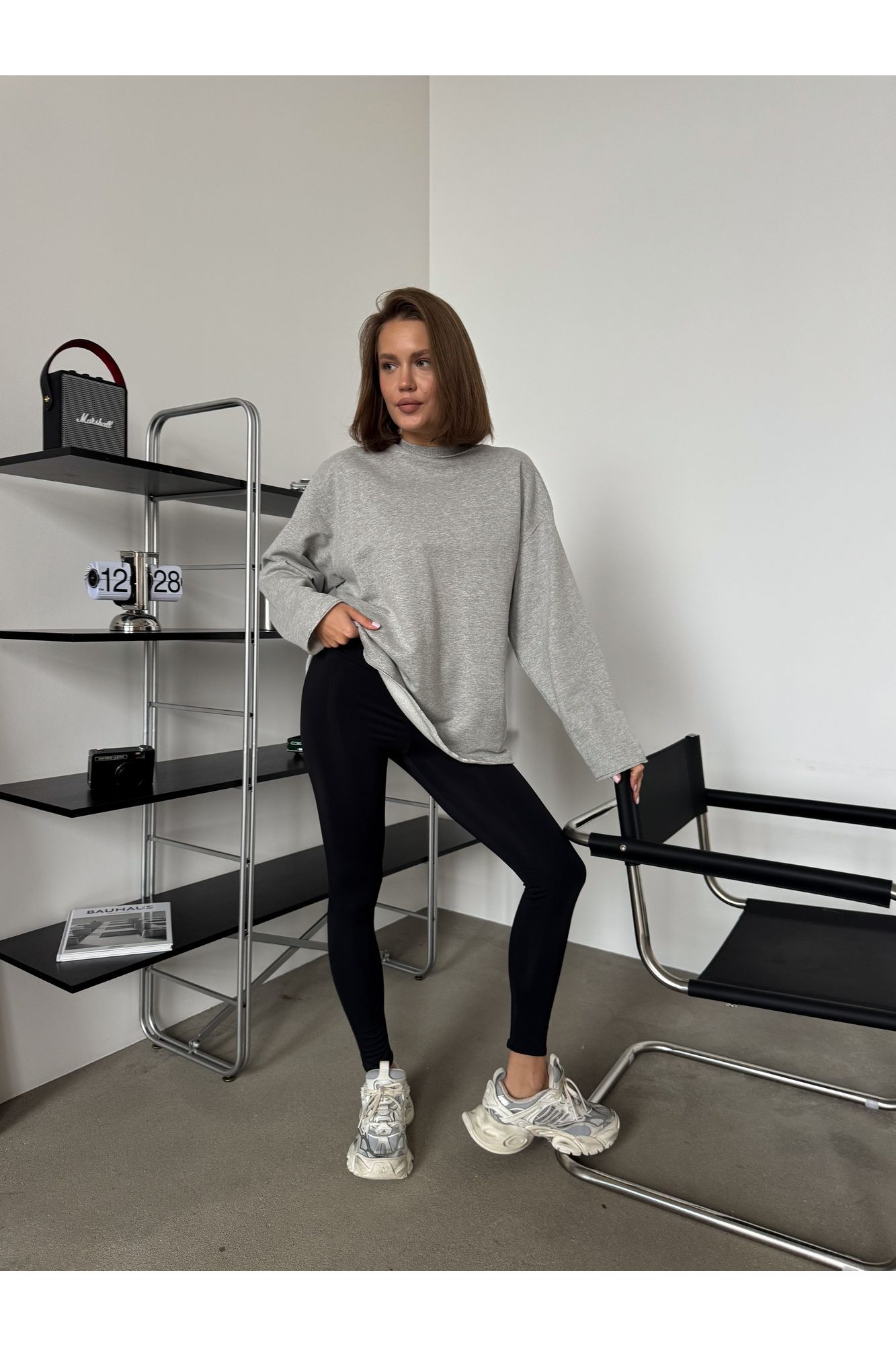 Леггинсы THE.WOMAN 0368 черный