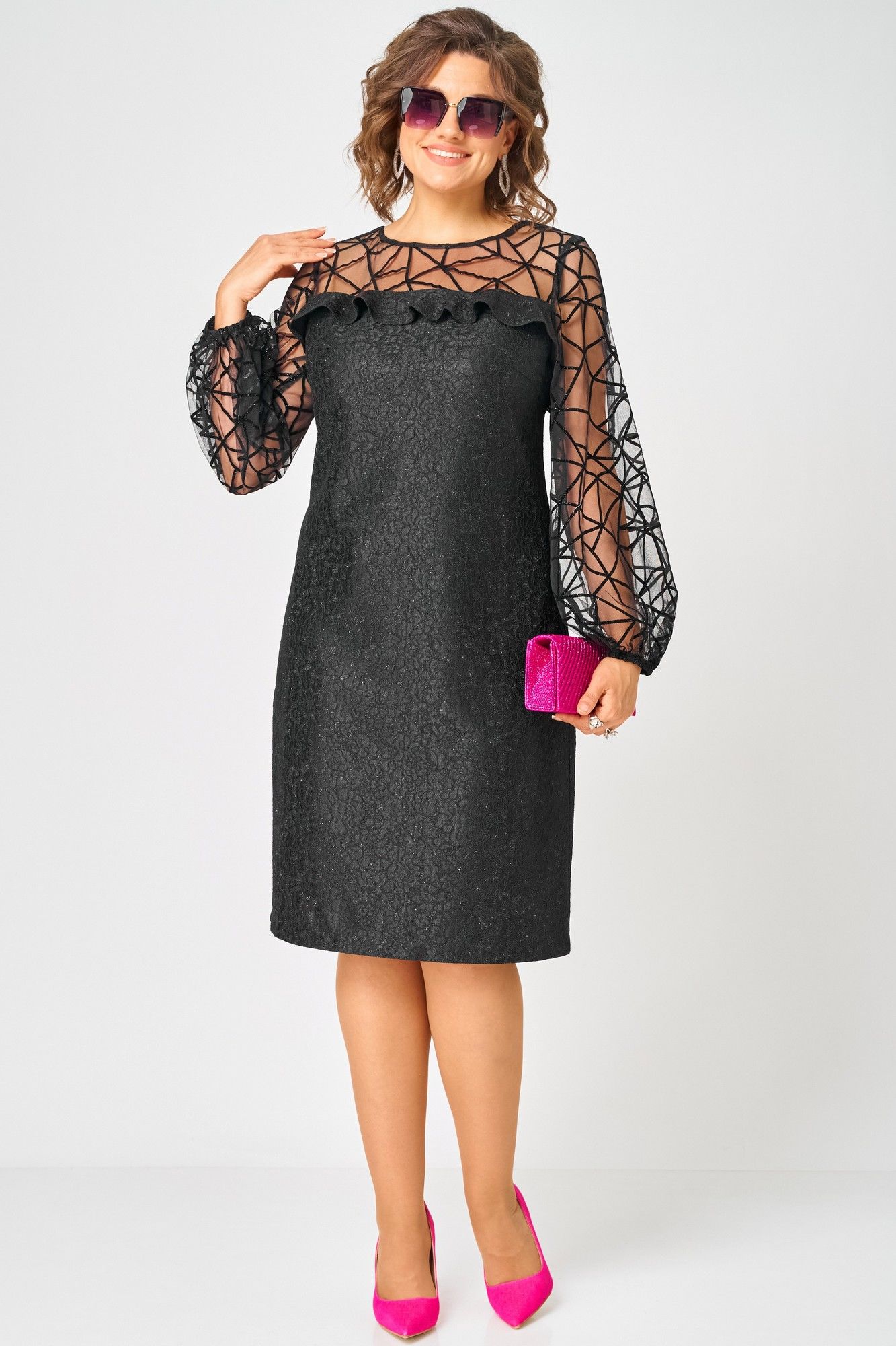 Платья EVA GRANT 7284В черный