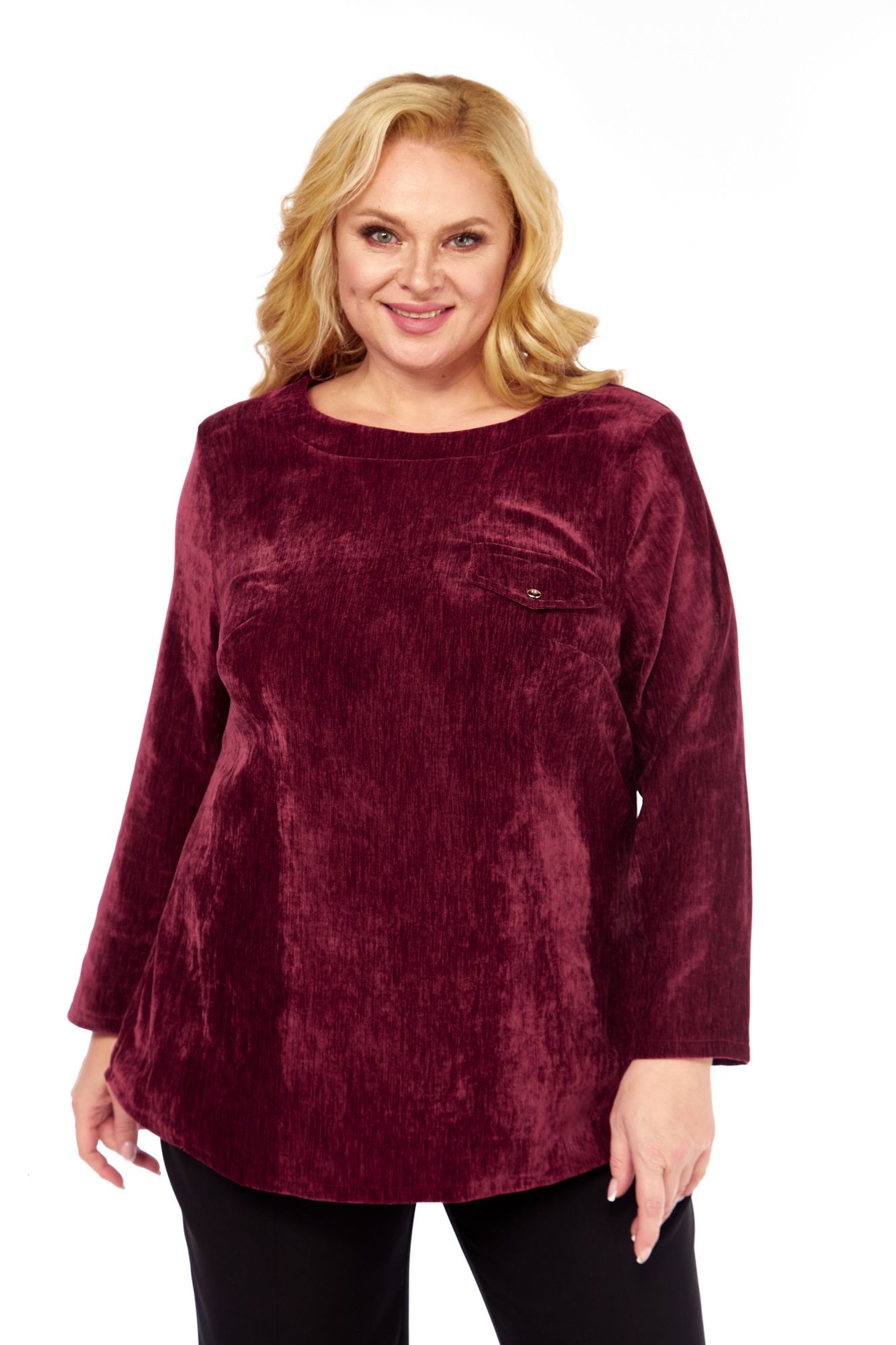 Блузы Abbi 4070 спелая_вишня