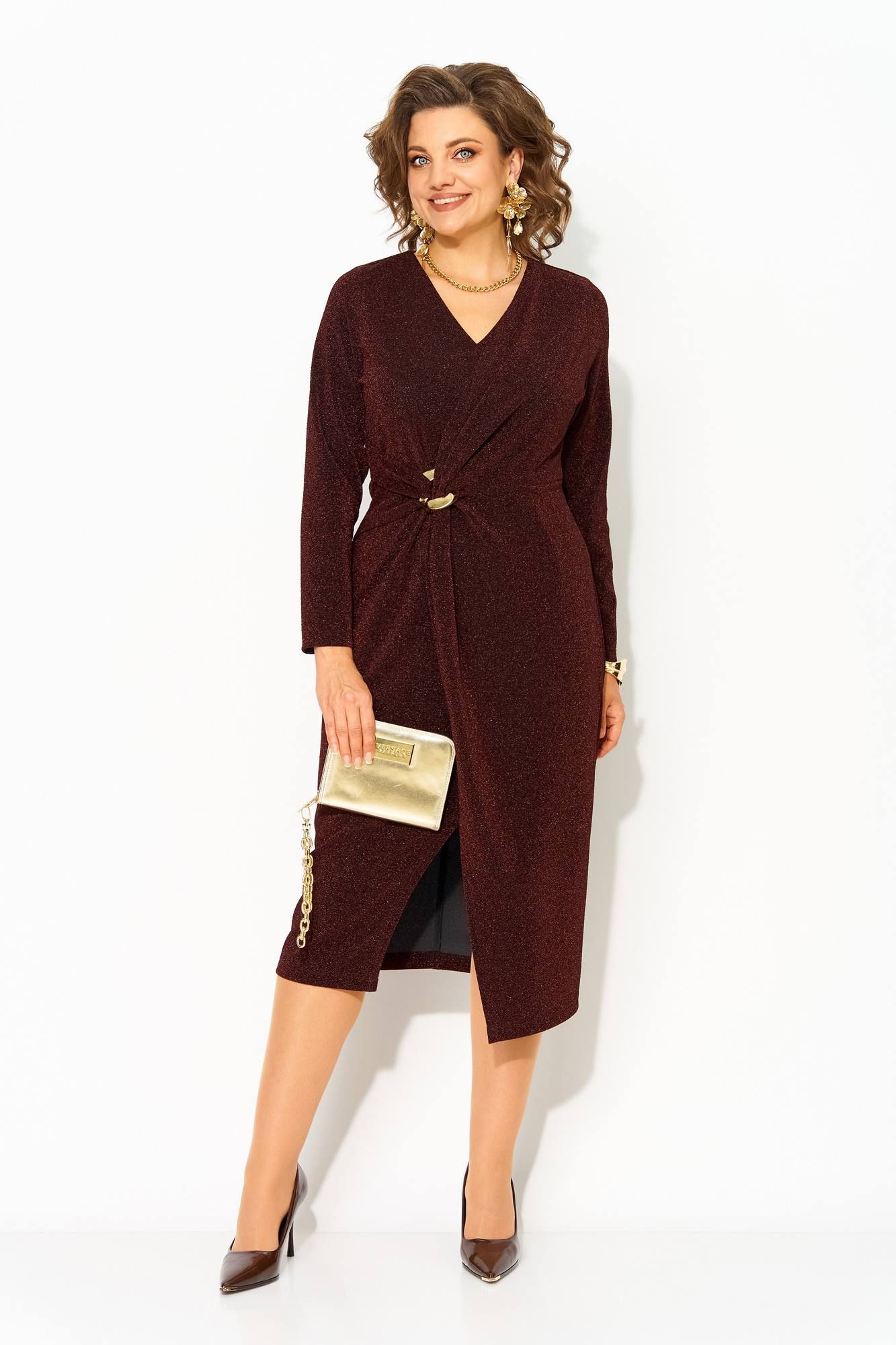 Платья Liliana 1497 шоколад