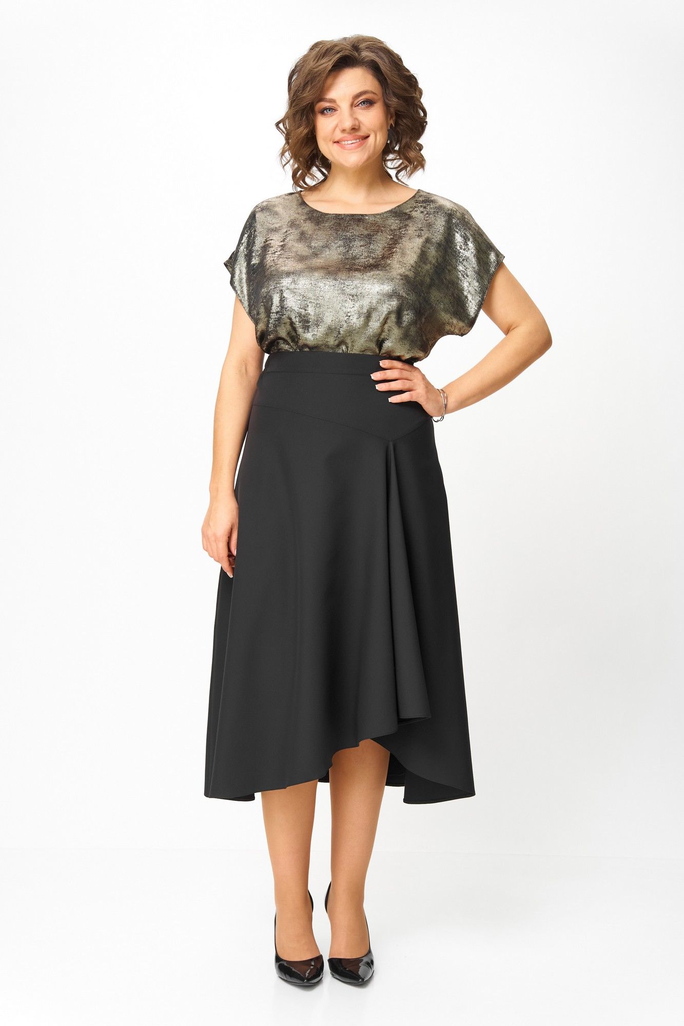 Юбки ANASTASIA MAK 1298 черный