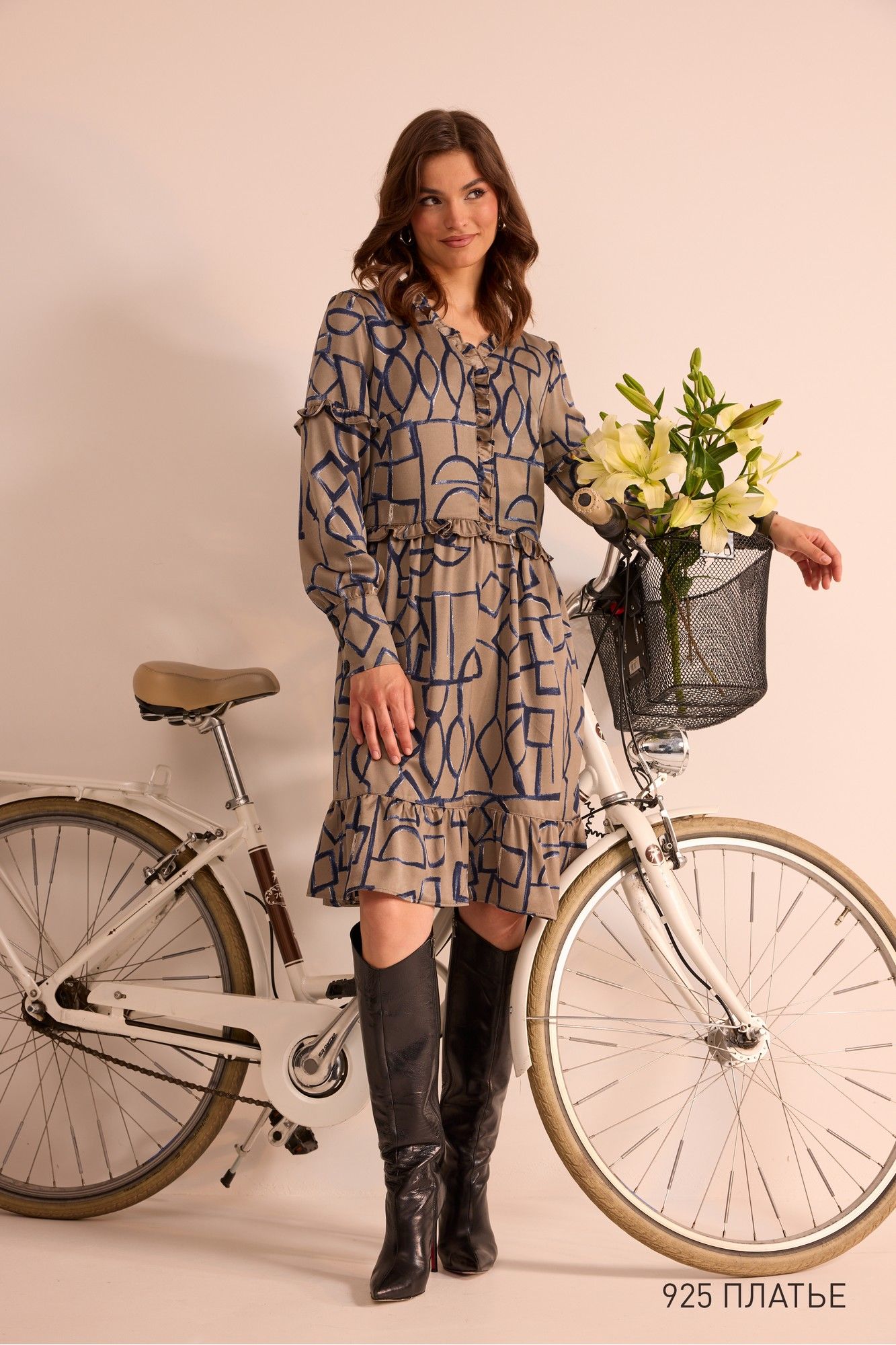 Платья NiV NiV fashion 925 капучино