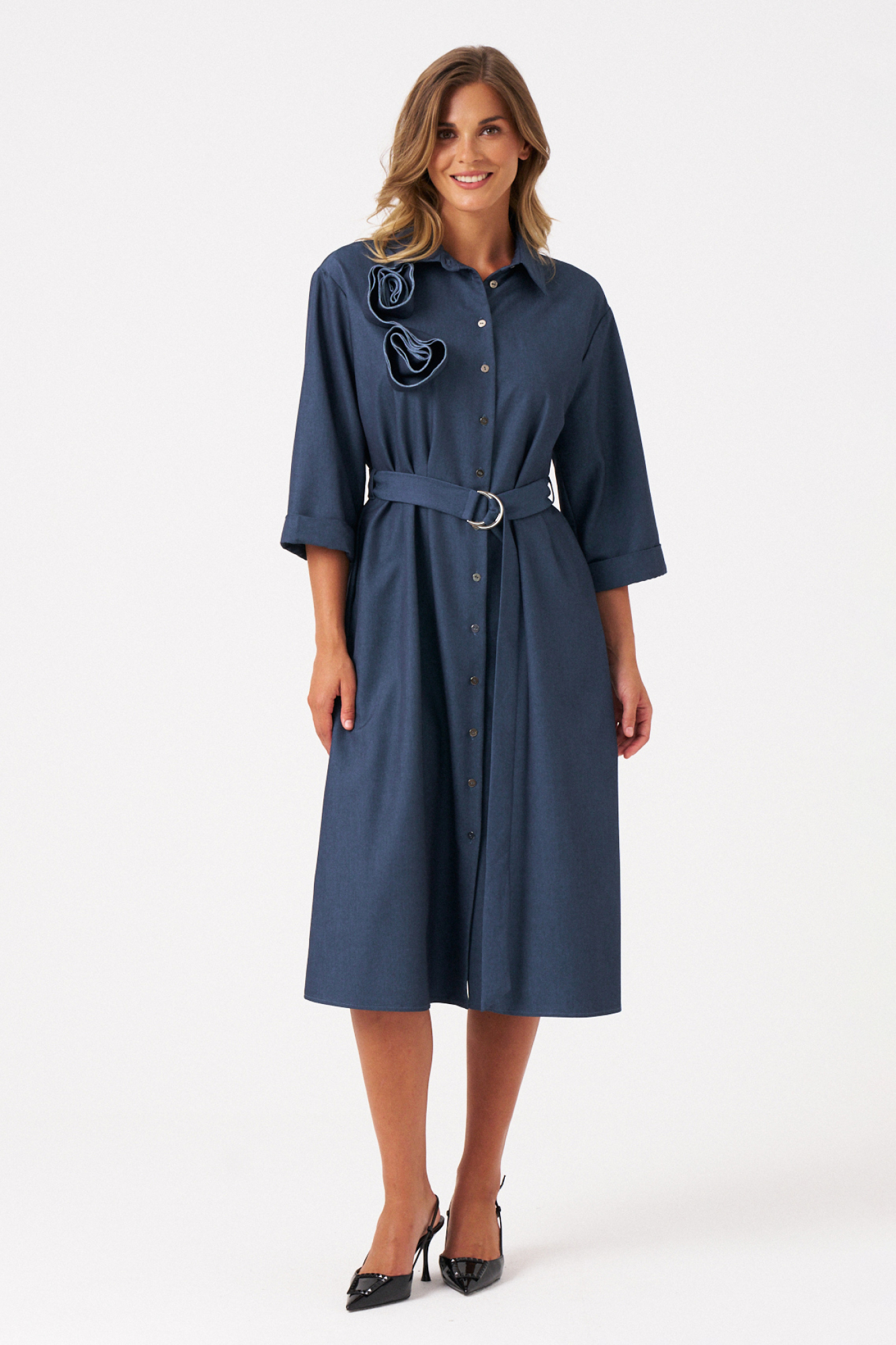 Платья Панда 112883 синий