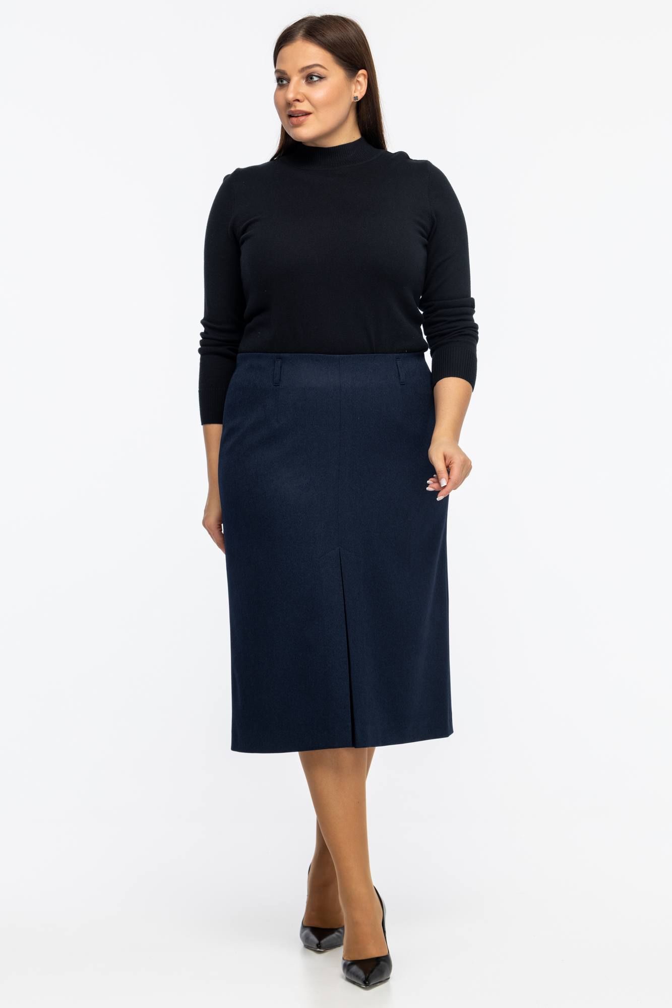 Юбки Avila 0979 темно-синий