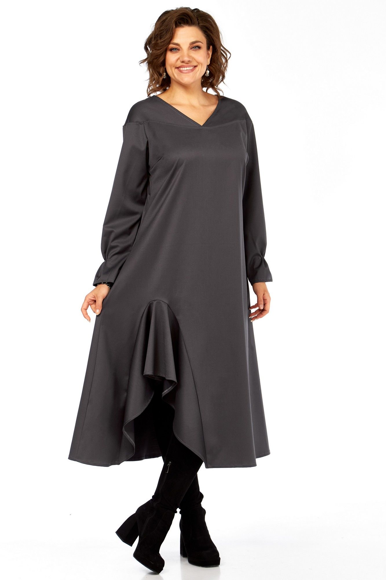 Платья Celentano lite 5065 графит