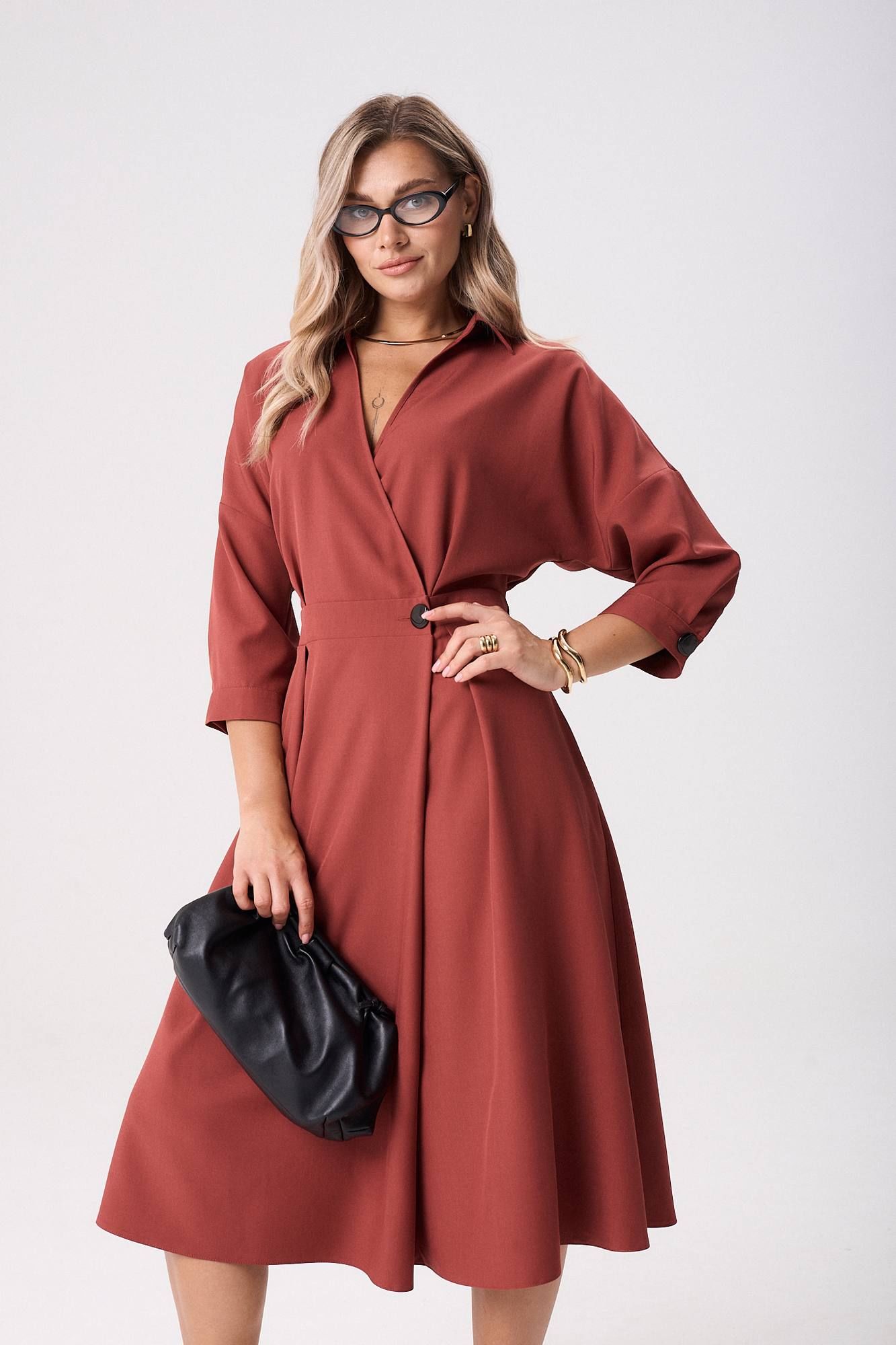 Платья Anastasia 1229.2 клюква