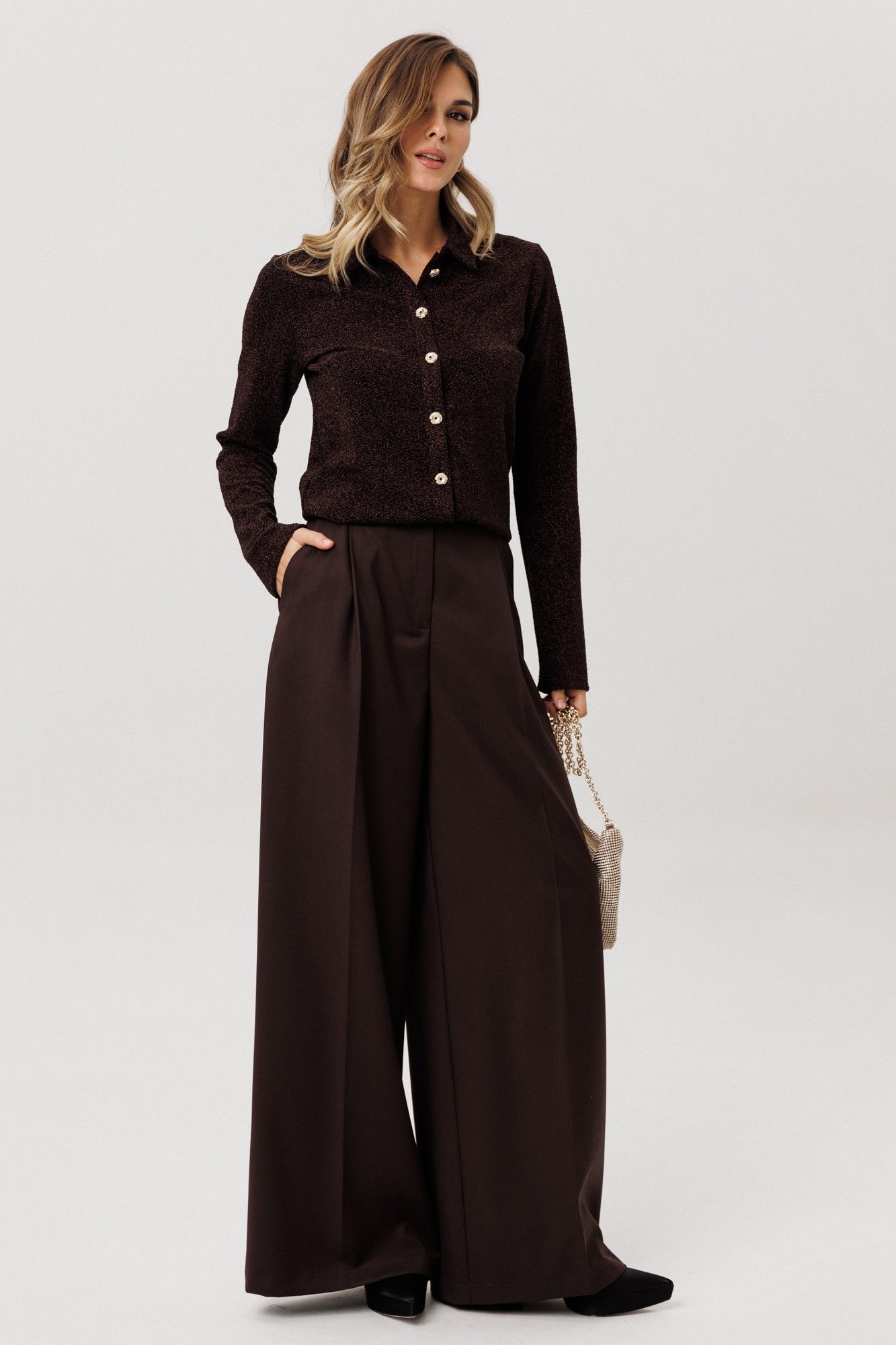 Брюки EOLA 3007 шоколадный