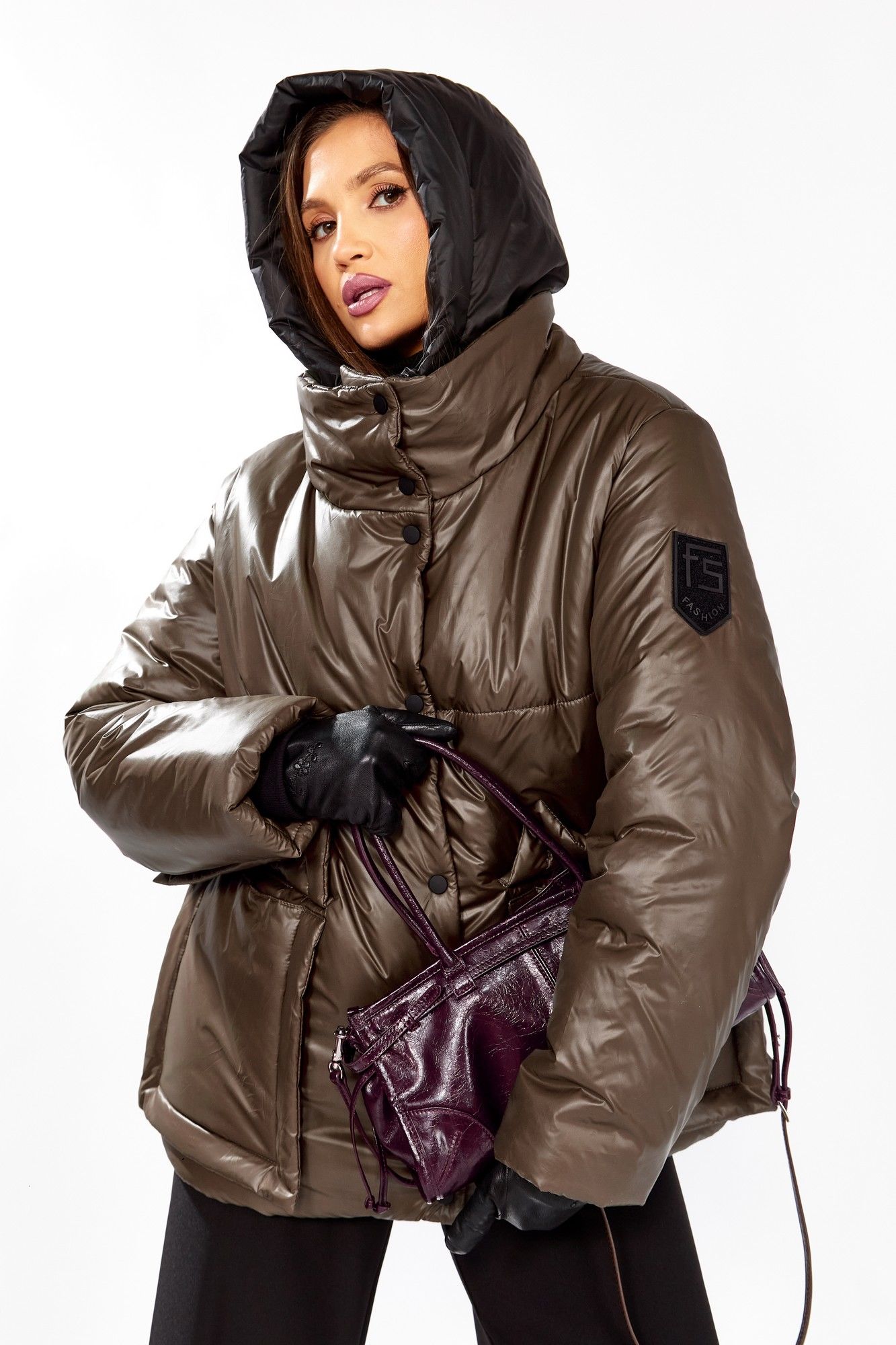 Куртки Lady Secret 7297 шоколад