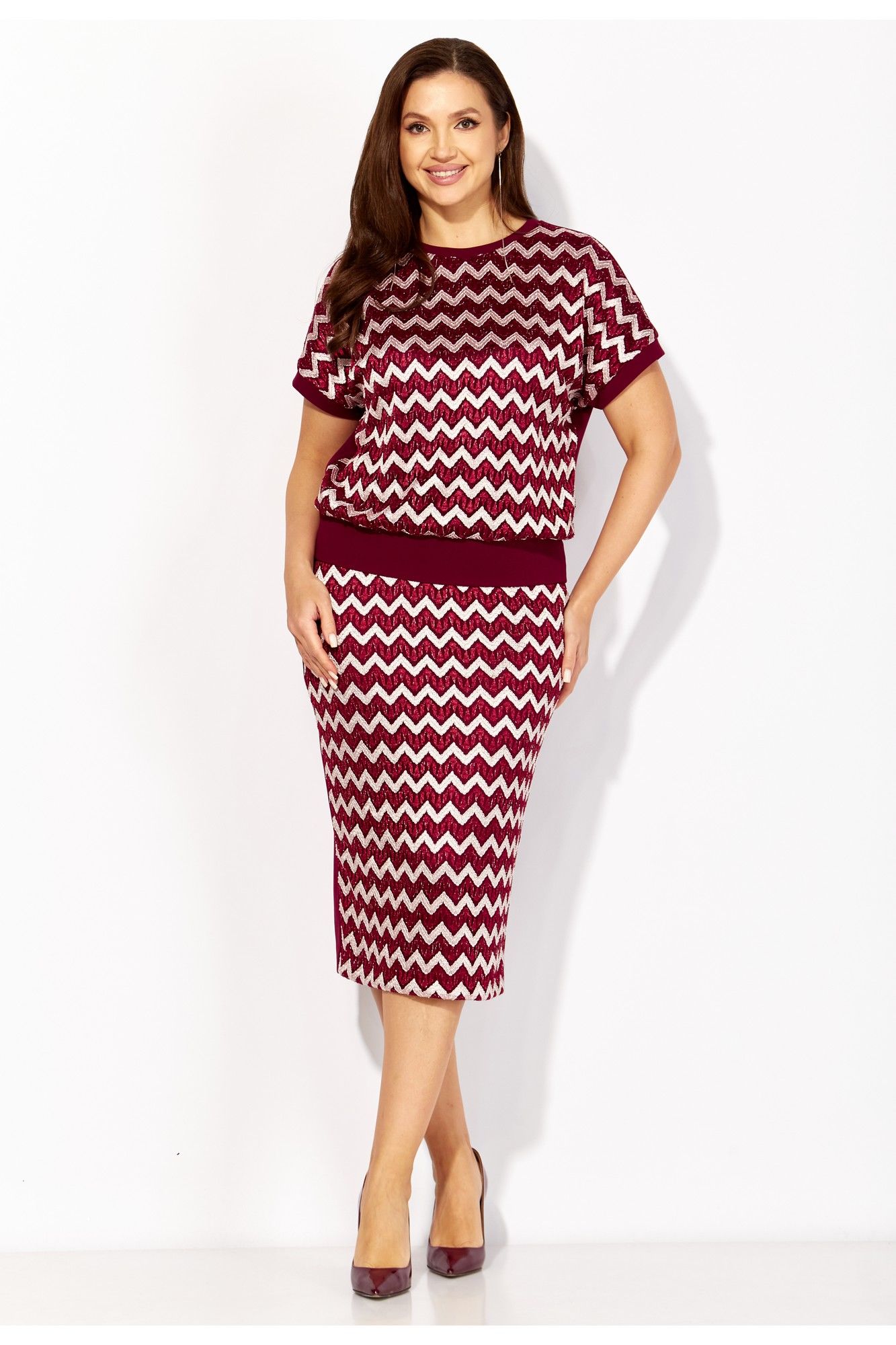 Комплекты юбочные TAiER 1331 винный