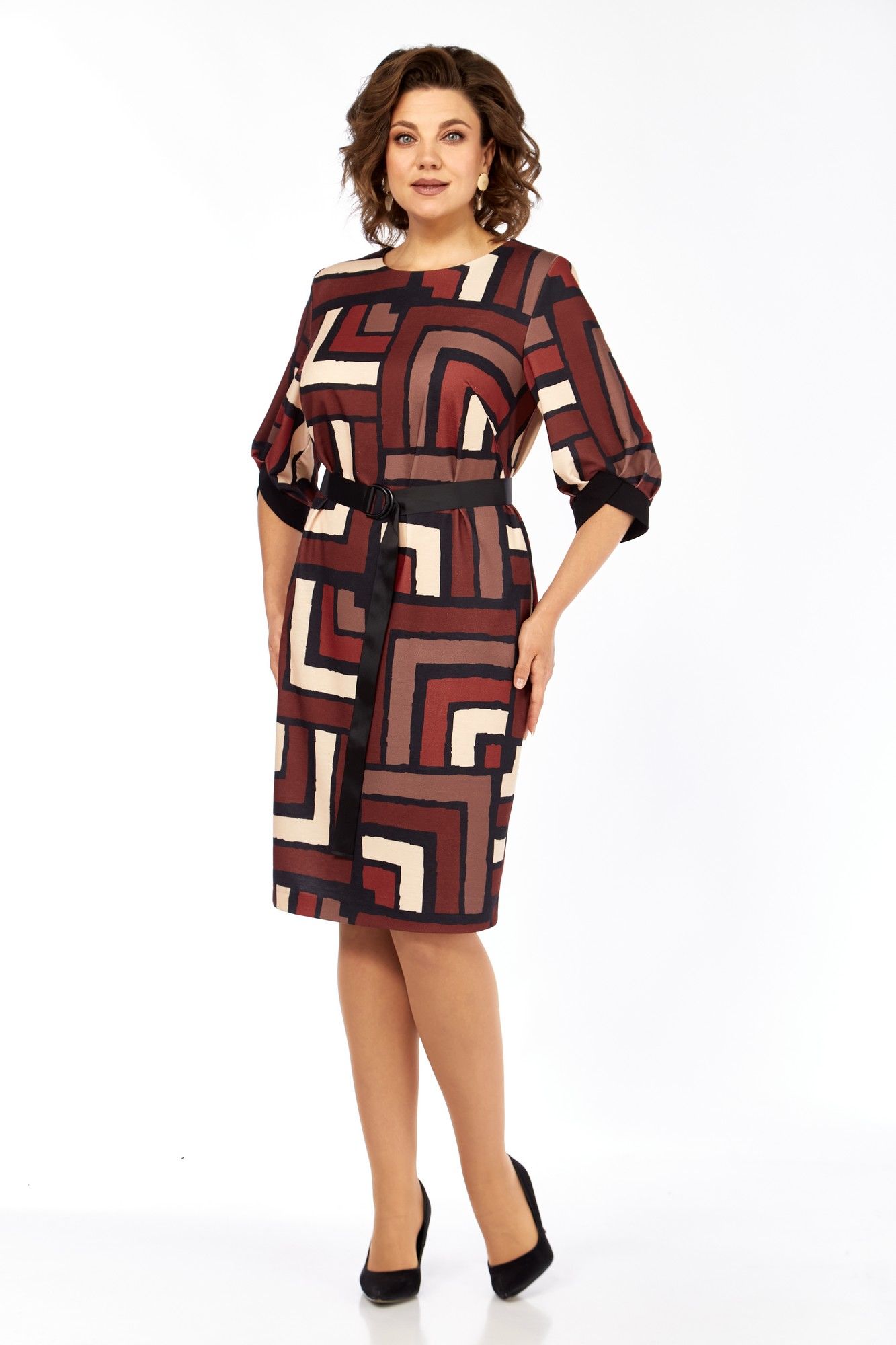 Платья Элль-стиль 526 мультиколор