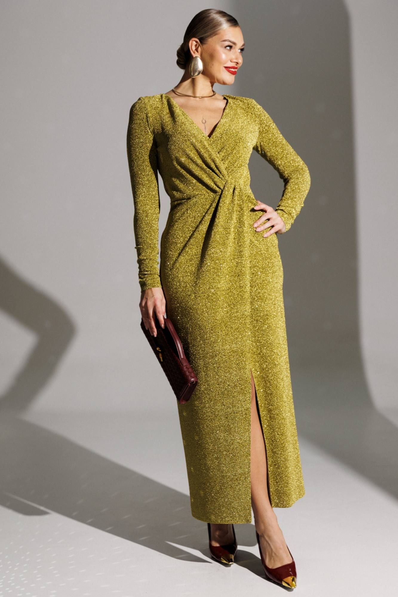 Платья Мода Юрс 25-2879 золото