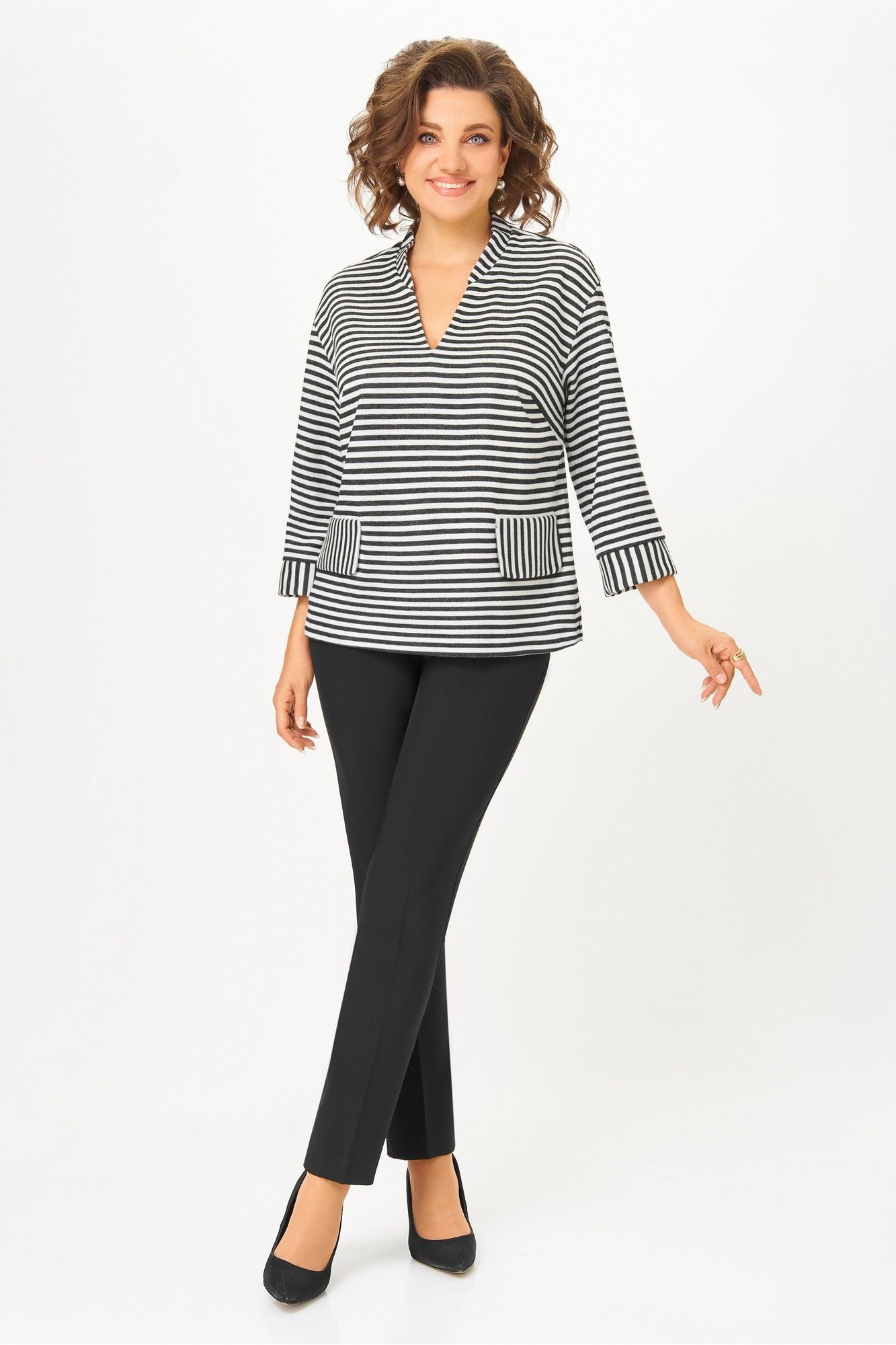 Блузы DaLi 5808 полоска