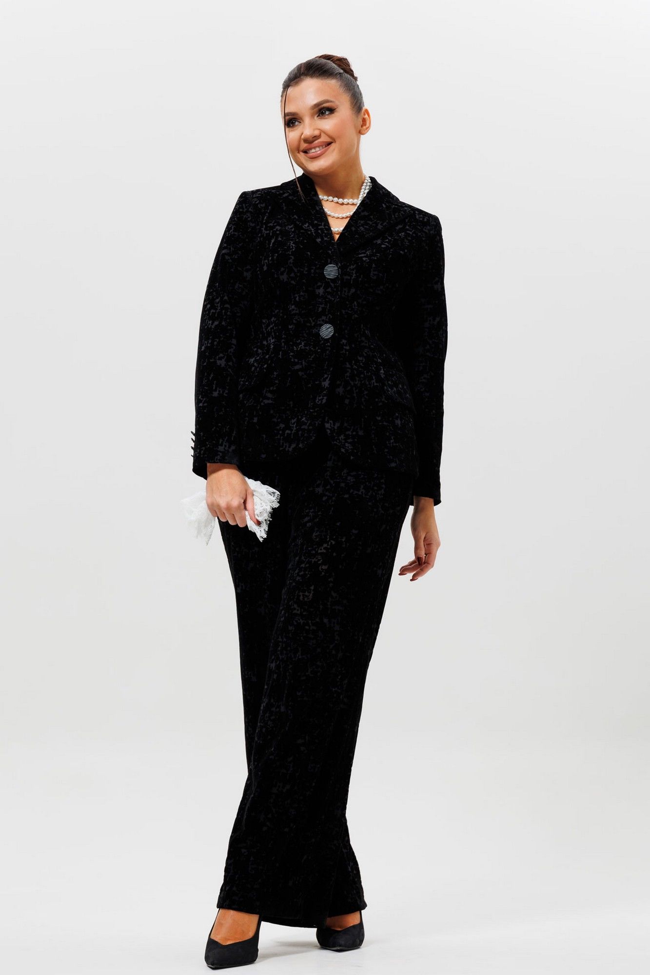 Брючные костюмы Mislana 1285 черный