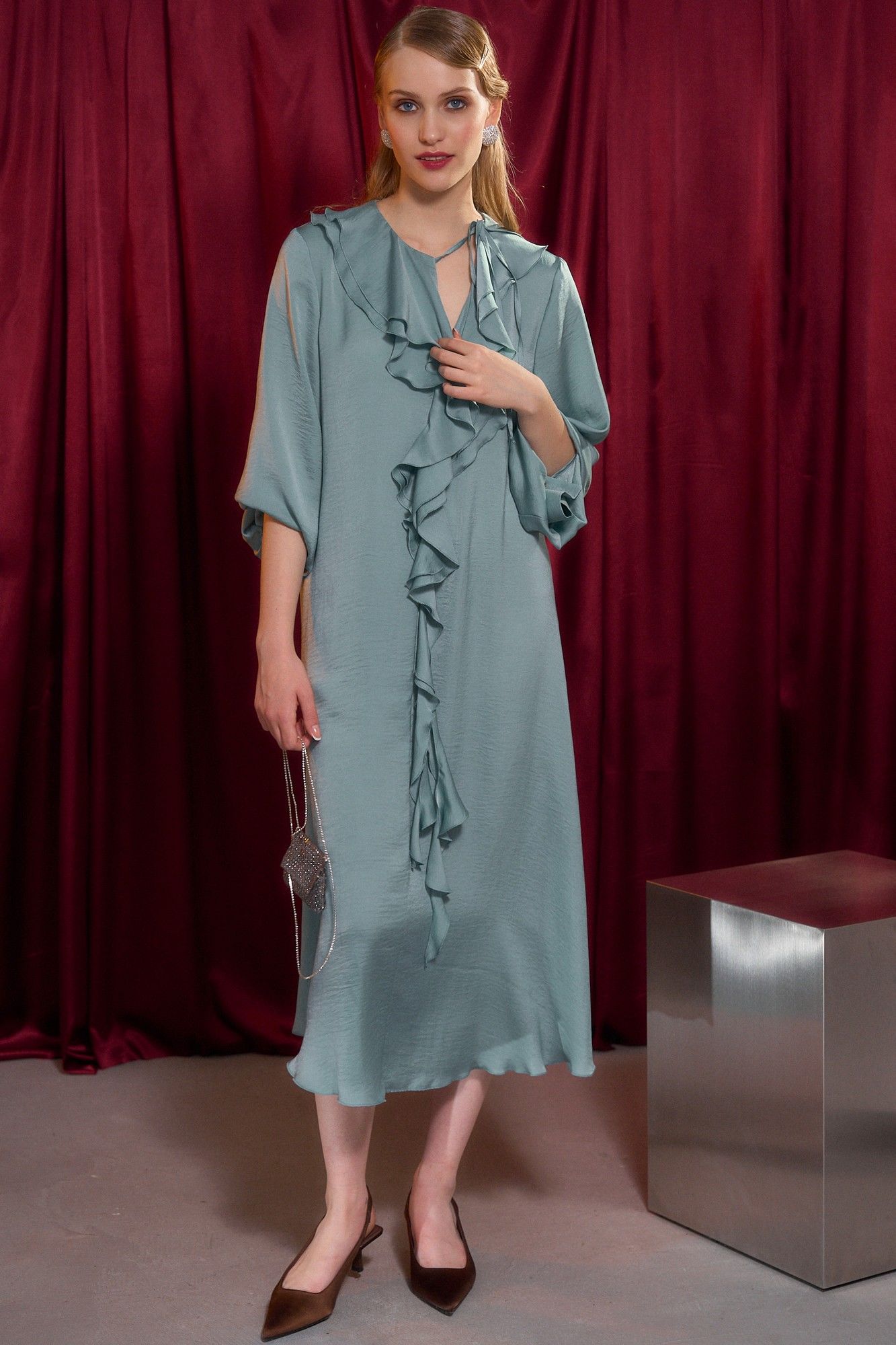 Платья Lokka 1782 бирюзовый