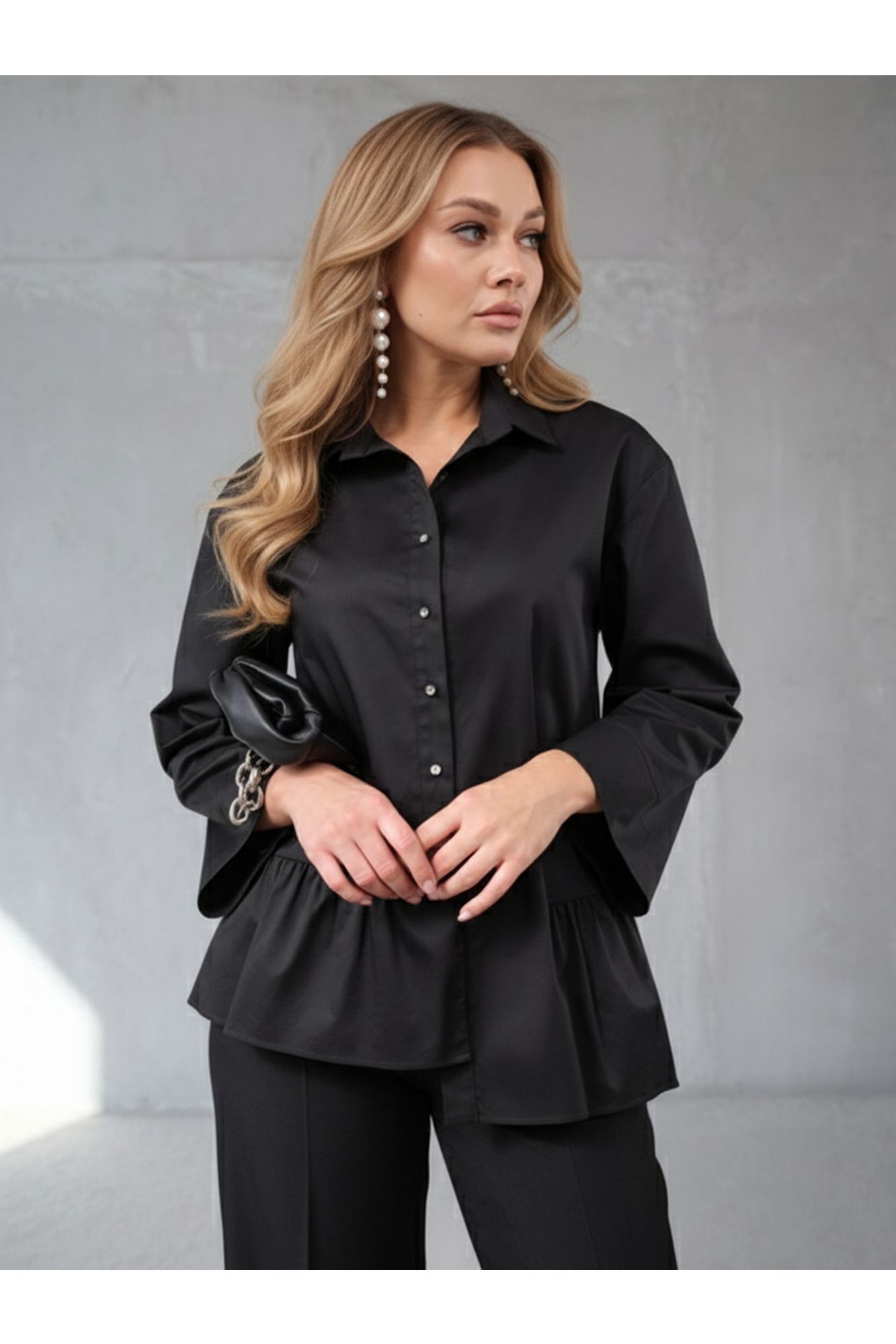 Блузы Erika Laurent 7233 черный