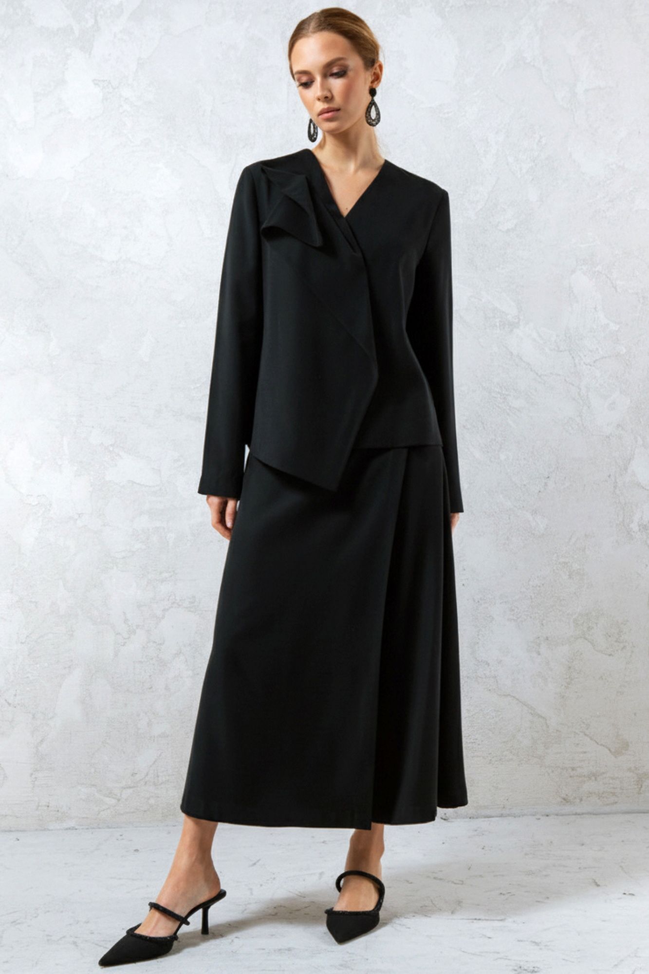 Блузы Erika Laurent 7217 черный